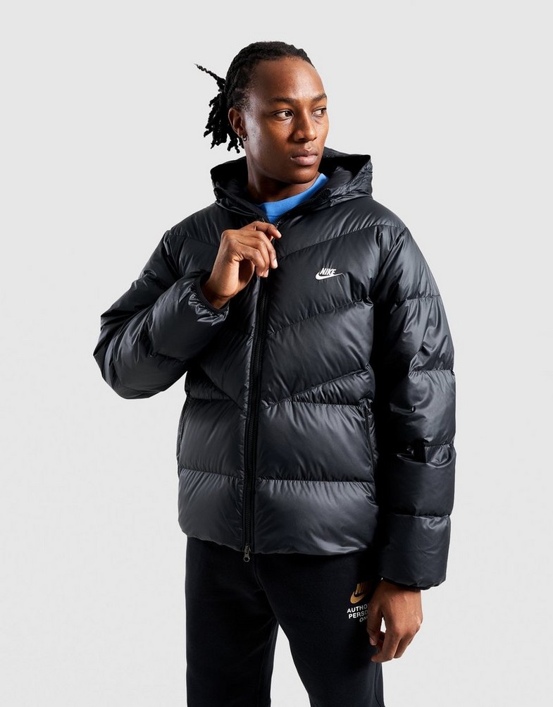 NIKE JACHETĂ M NK WINDRUNNER STMNT DWN JKT Bărbați Negru HQ7790