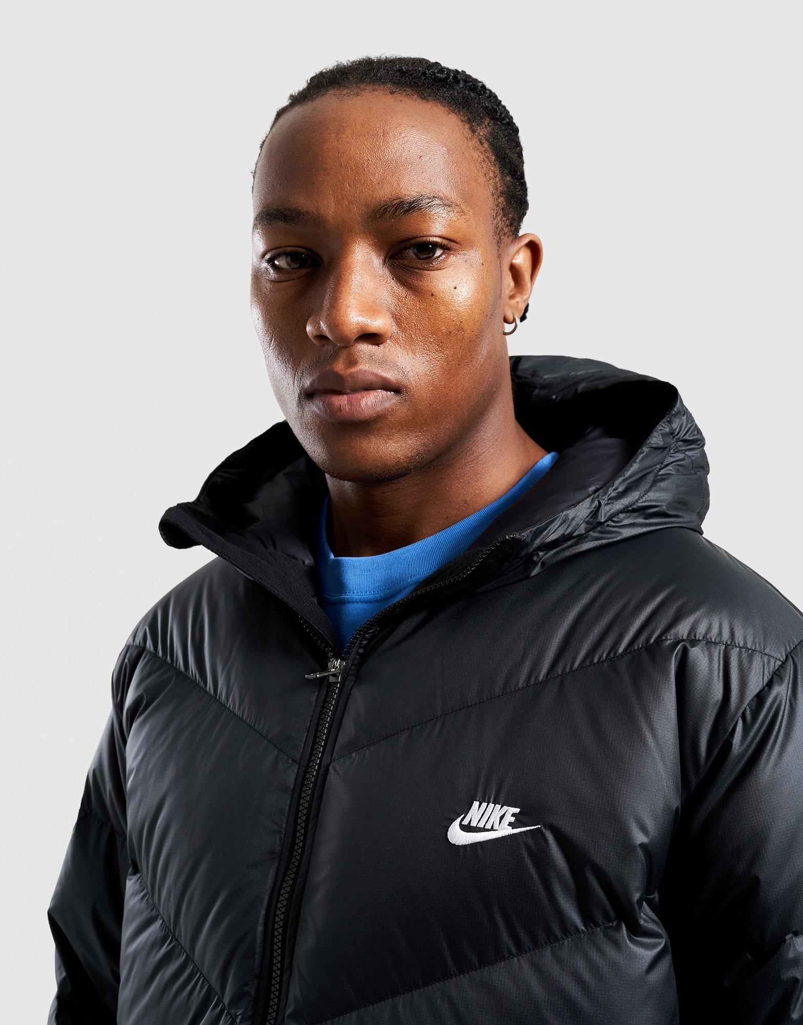 NIKE BUNDA M NK WINDRUNNER STMNT DWN JKT HQ7790-011 Čierna