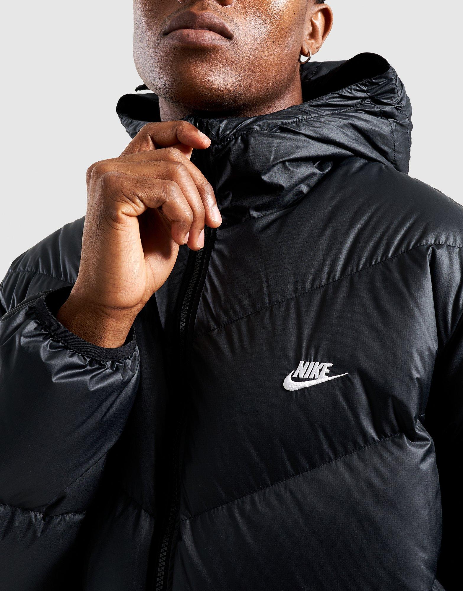NIKE BUNDA M NK WINDRUNNER STMNT DWN JKT HQ7790-011 Čierna