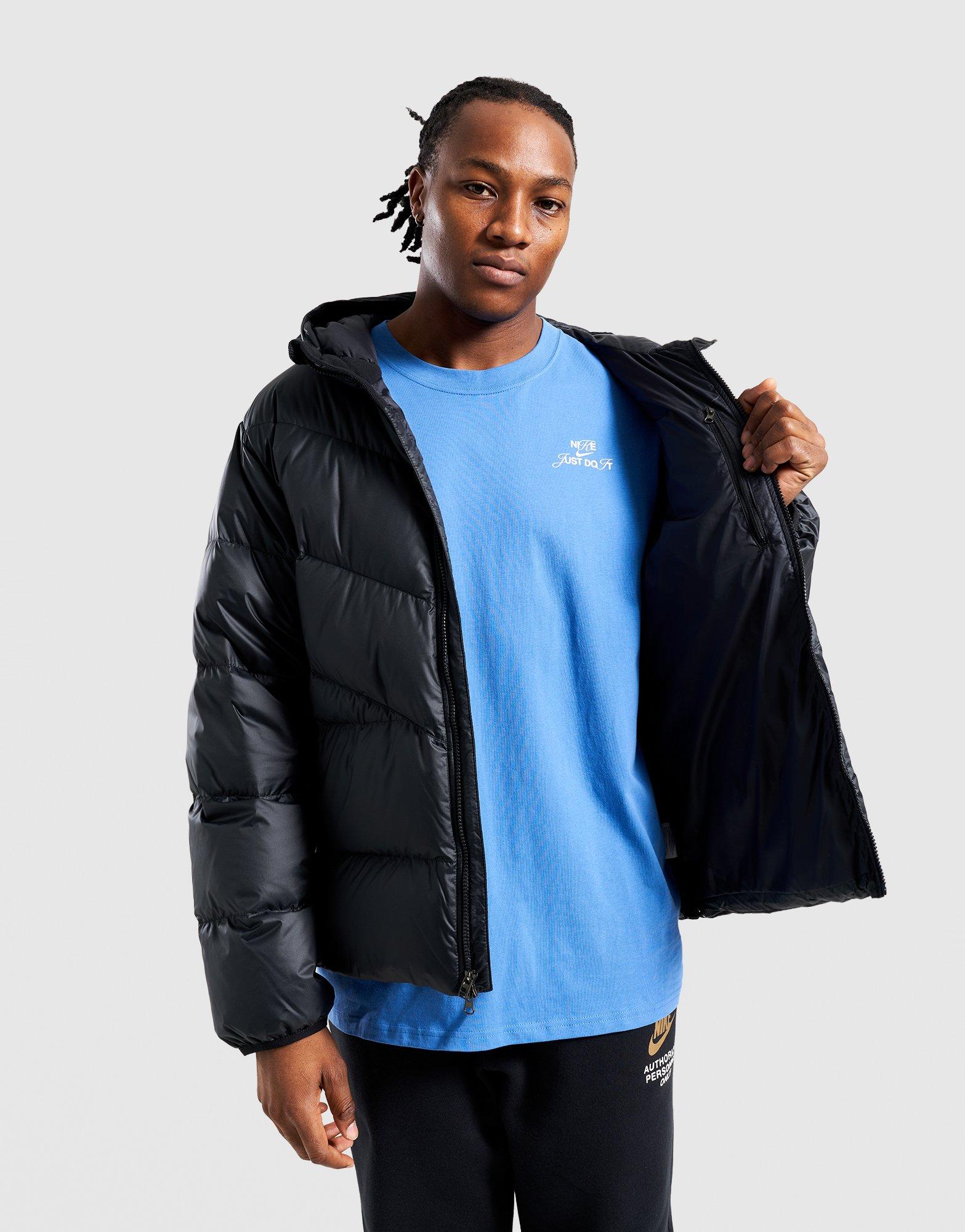 NIKE BUNDA M NK WINDRUNNER STMNT DWN JKT HQ7790-011 Čierna