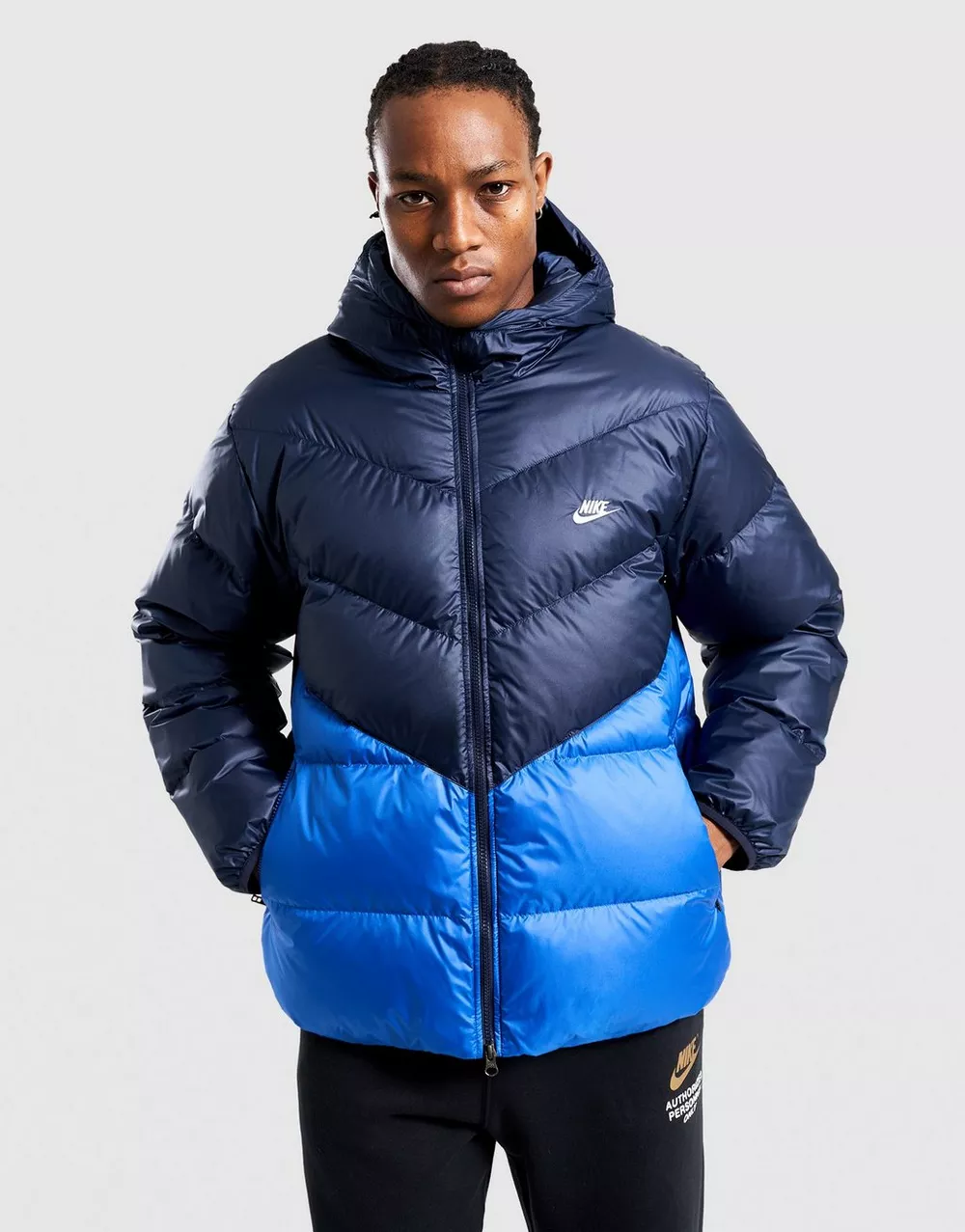 NIKE КУРТКА M NK WINDRUNNER STMNT DWN JKT, фото 1 з 5