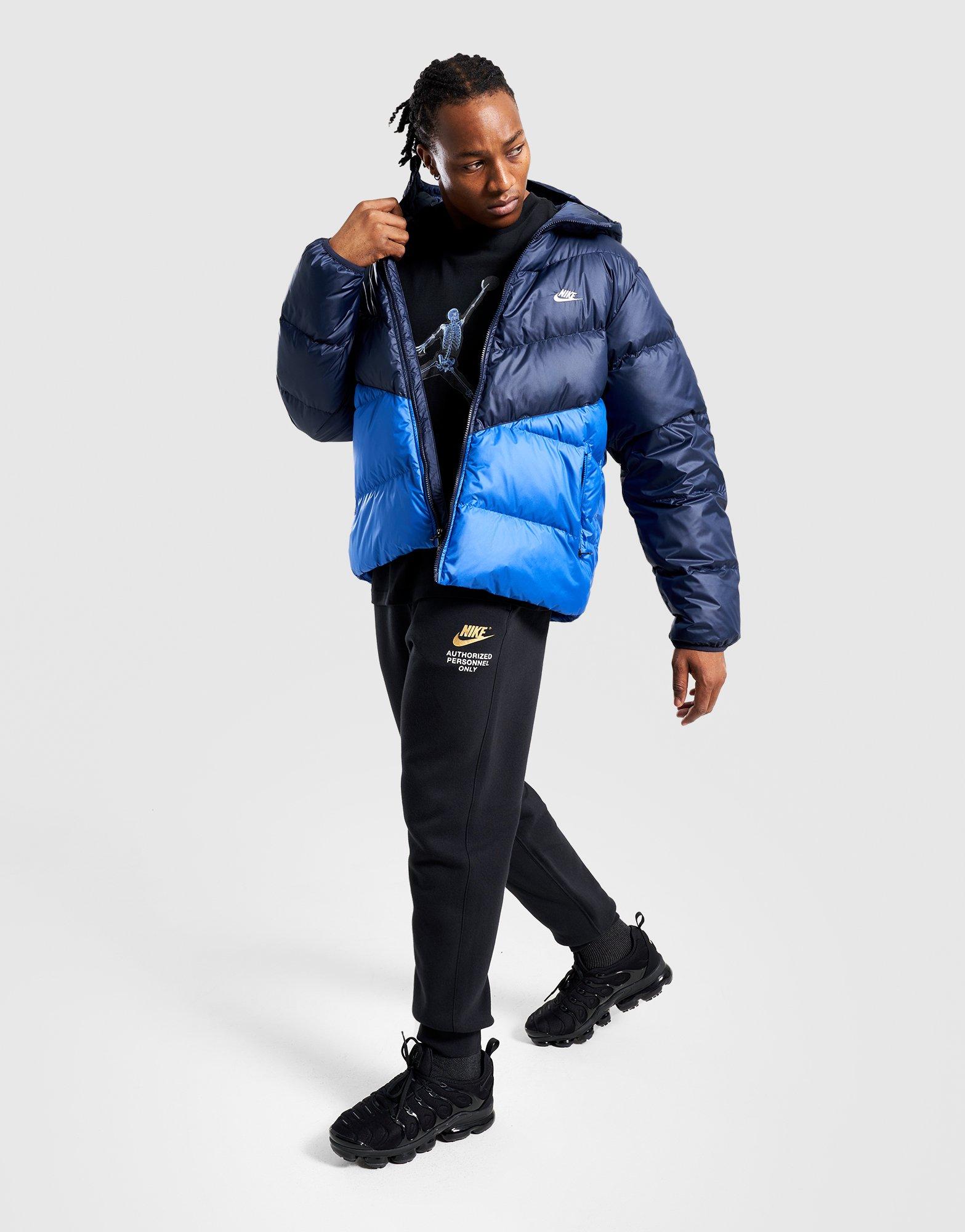 Férfi kabát NIKE KABÁT M NK WINDRUNNER STMNT DWN JKT HQ7790-451 Kék