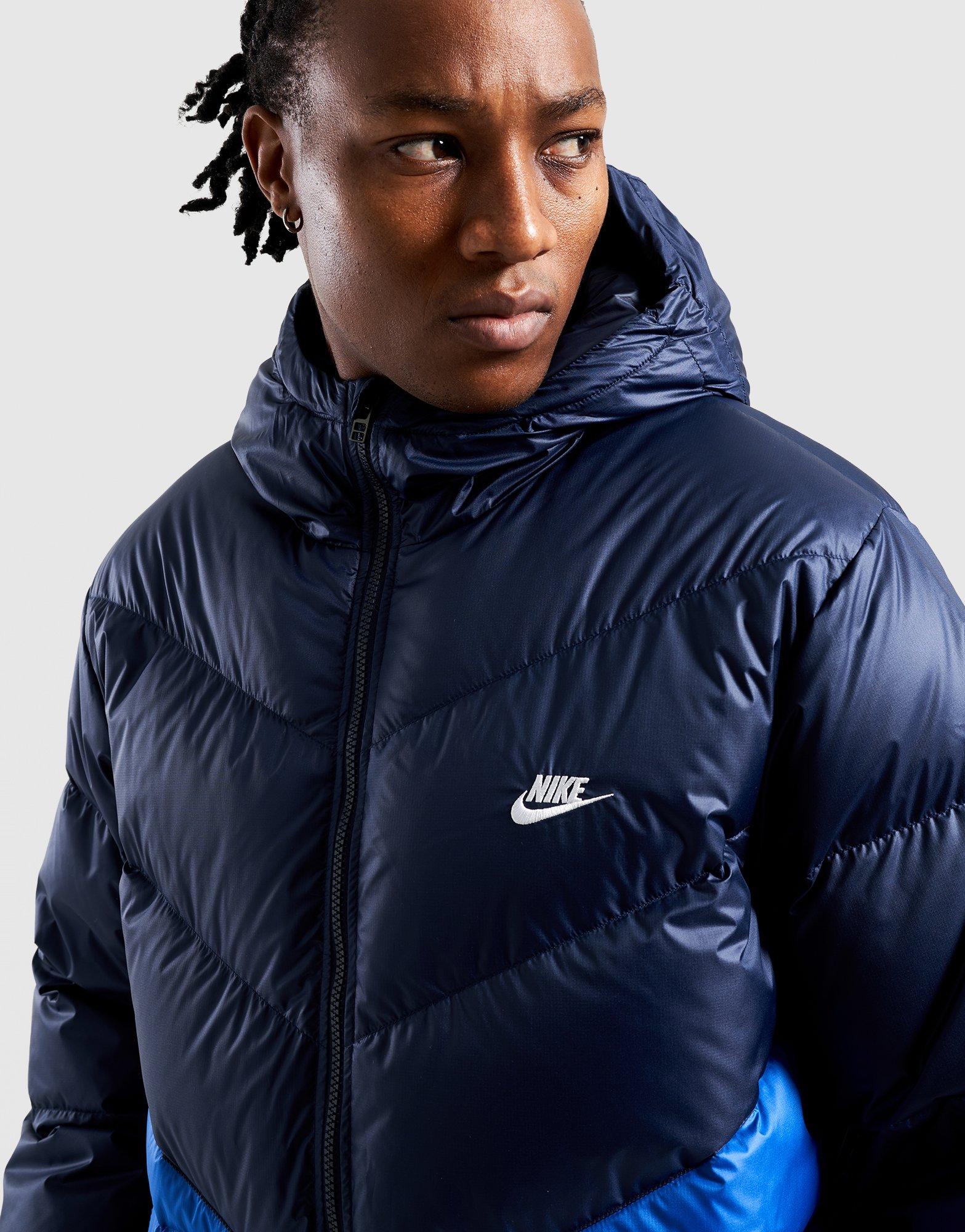 Férfi kabát NIKE KABÁT M NK WINDRUNNER STMNT DWN JKT HQ7790-451 Kék