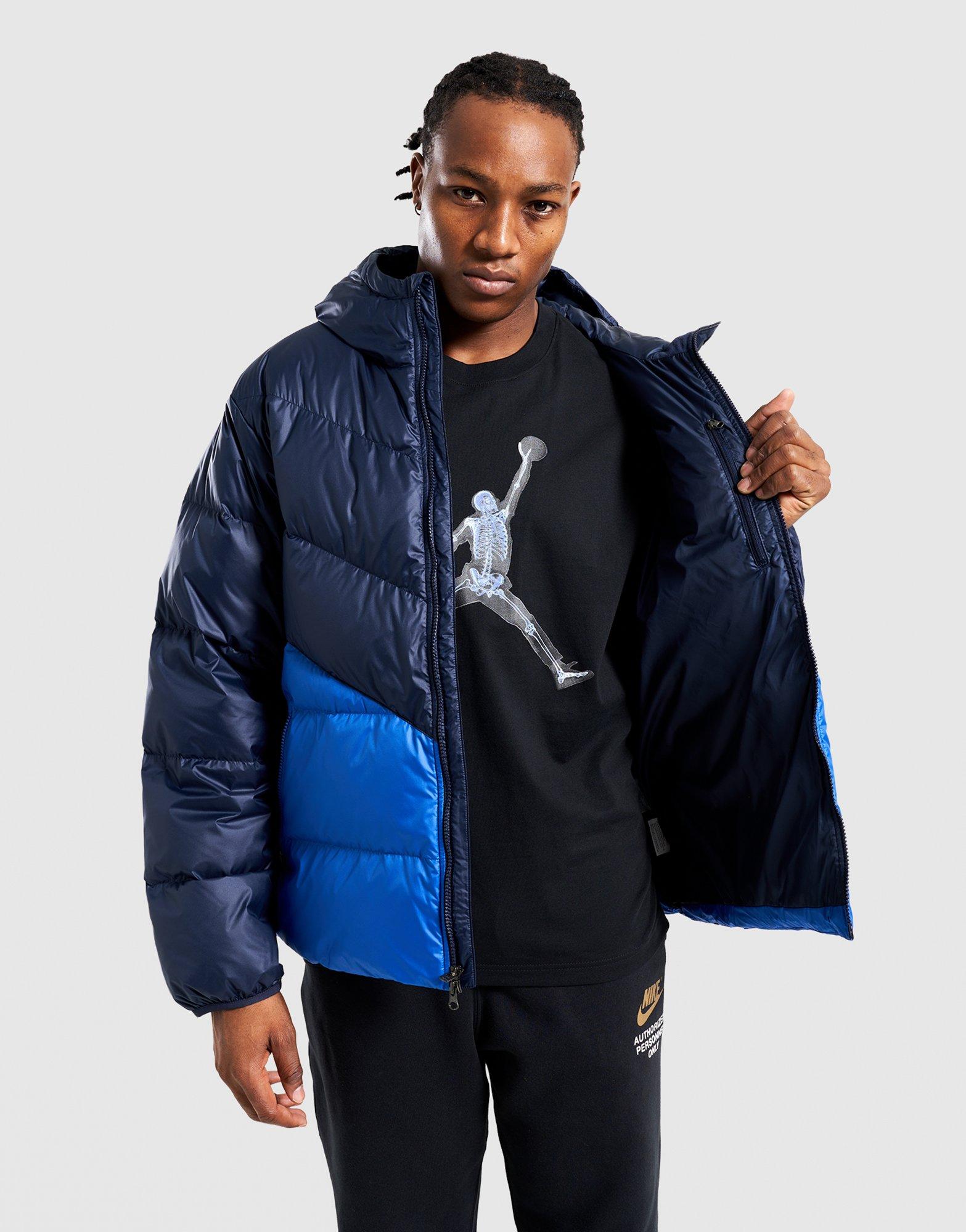 Férfi kabát NIKE KABÁT M NK WINDRUNNER STMNT DWN JKT HQ7790-451 Kék
