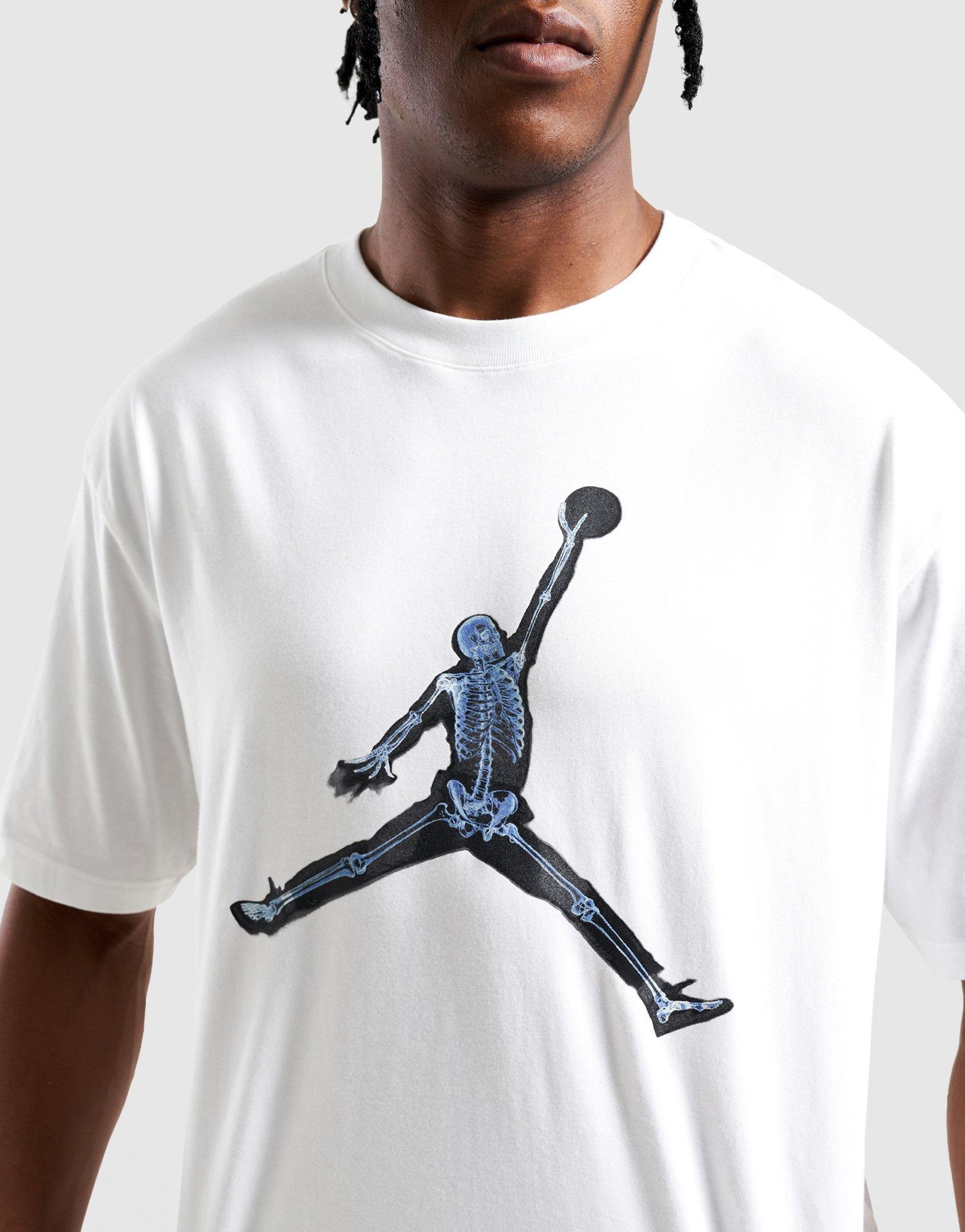 Muški T-shirt JORDAN T-SHIRT M J NC XRAY JM SS CREW HQ8976-100 bijela