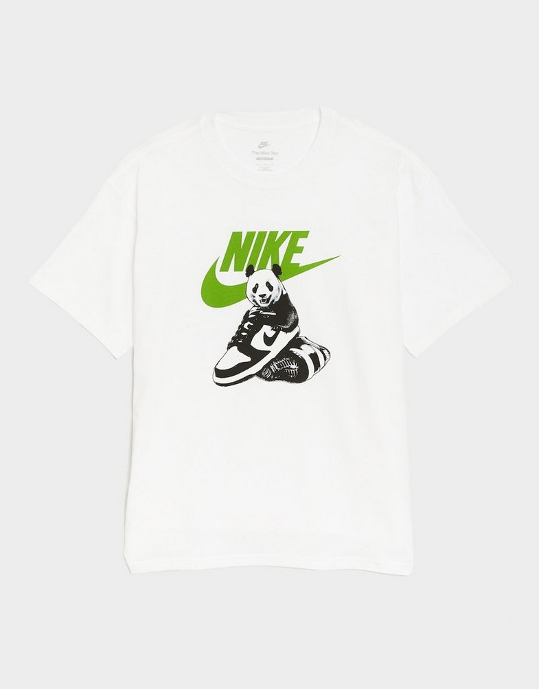 Tricou pentru bărbați NIKE TRICOU M NSW TEE FW MBR CNCT FA25 HQ9244-100 Alb