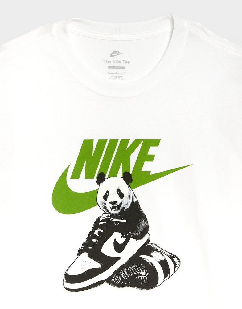 Tricou pentru bărbați NIKE TRICOU M NSW TEE FW MBR CNCT FA25 HQ9244-100 Alb