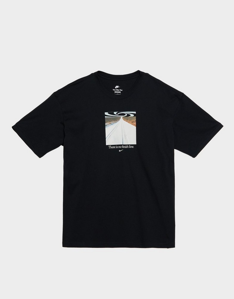 Pánske tričko NIKE TRIČKO U NSW TEE M90 OC OPEN HQ9268-010 Čierna
