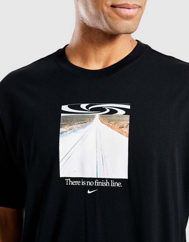 Koszulka, t-shirt męski NIKE T-SHIRT U NSW TEE M90 OC OPEN HQ9268-010 Czarny