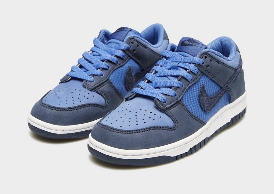 Adidași pentru copii NIKE DUNK LOW SE (GS) HQ9293-400 Bleumarin