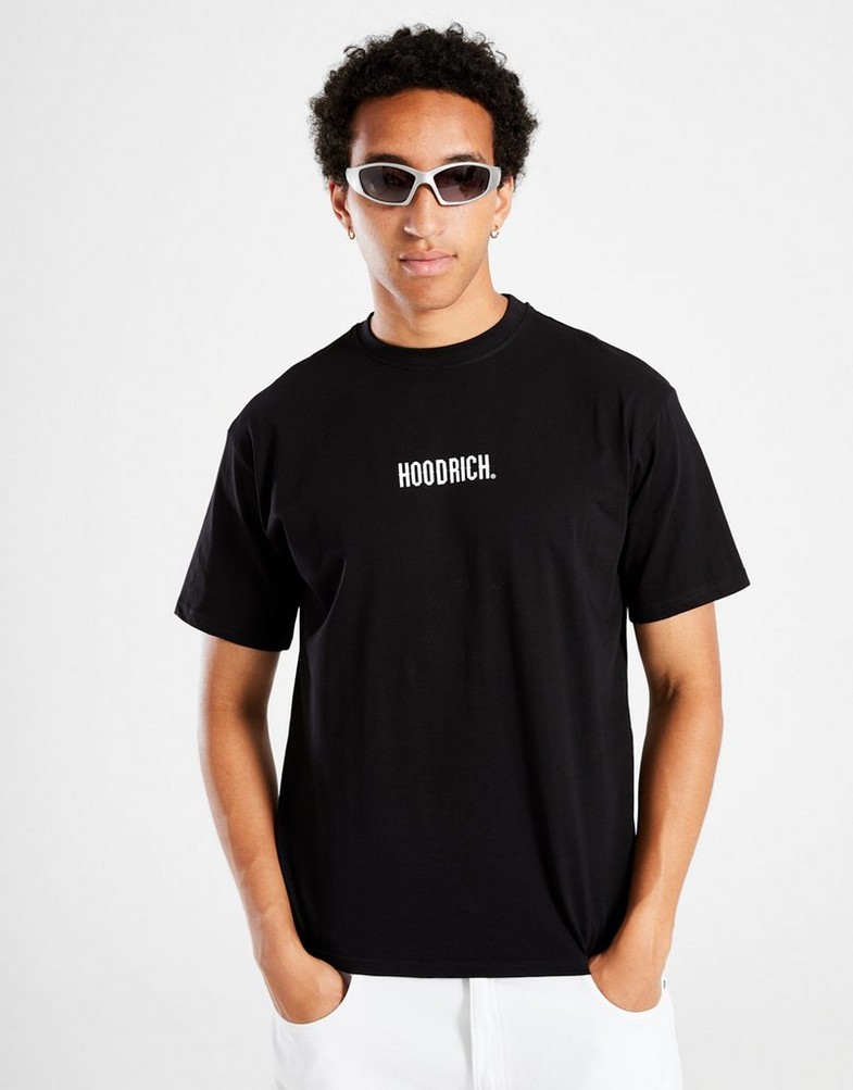 Tricou pentru bărbați HOODRICH TRICOU SMALL LOG HR01210579 Negru