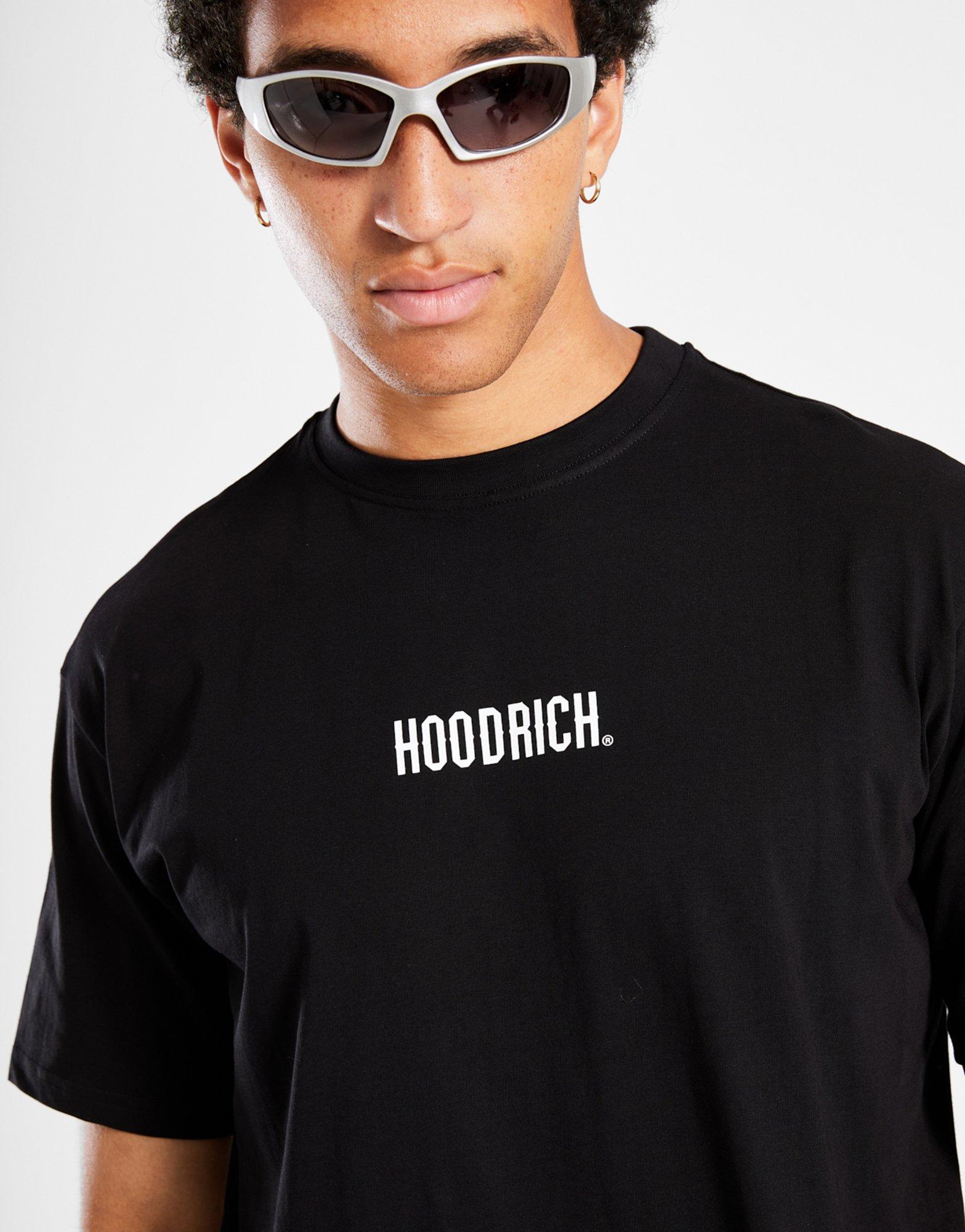 Koszulka, t-shirt męski HOODRICH T-SHIRT SMALL LOG HR01210579 Czarny