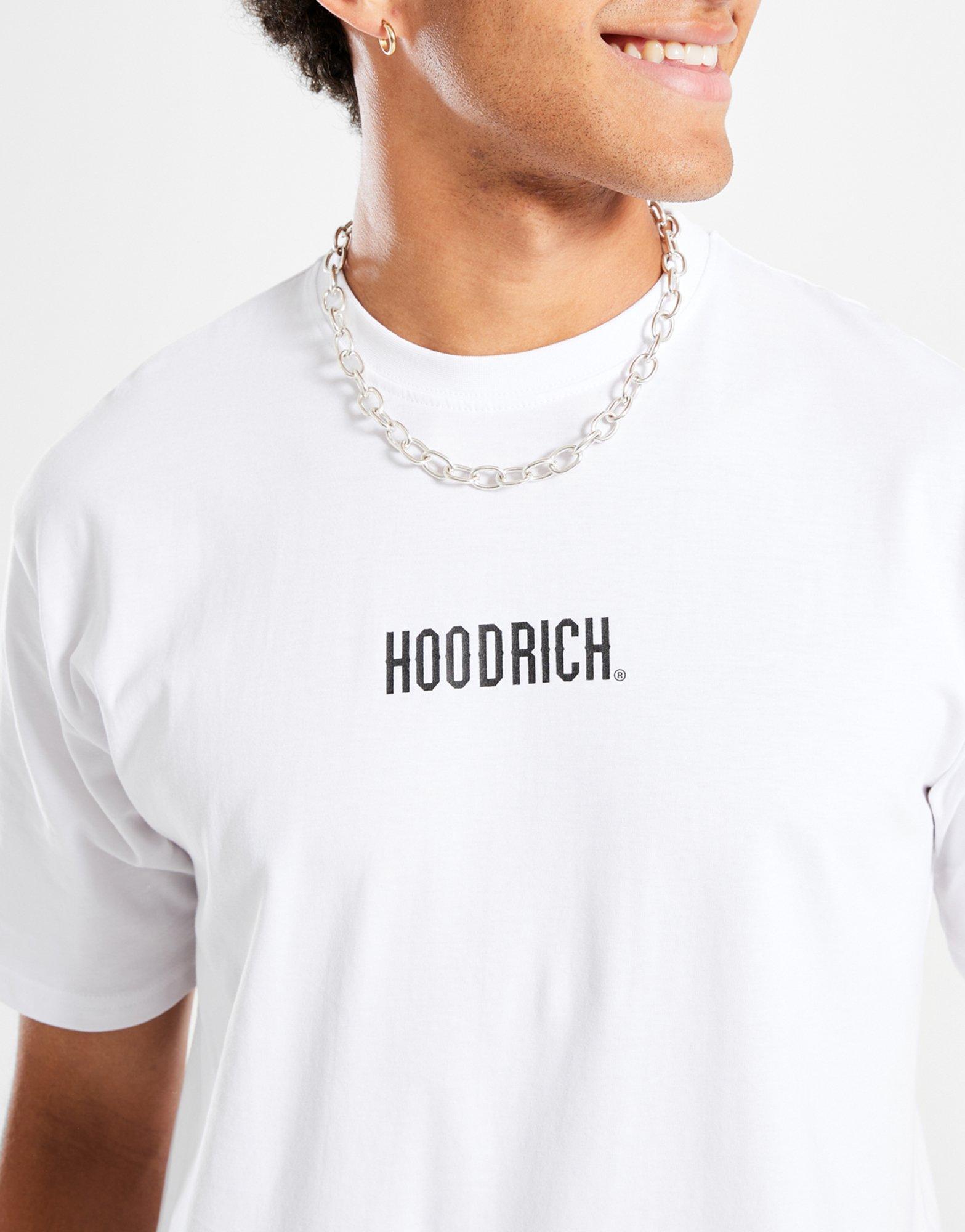 Koszulka, t-shirt męski HOODRICH T-SHIRT SMALL LOG HR02220384 Biały