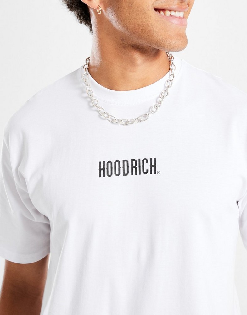 Tricou pentru bărbați HOODRICH TRICOU SMALL LOG HR02220384 Alb