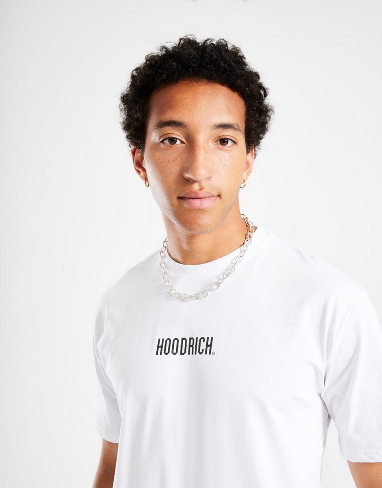 Tricou pentru bărbați HOODRICH TRICOU SMALL LOG HR02220384 Alb