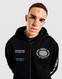 HOODRICH MIKINA S KAPUCŇOU NOIR- OVERSIZED