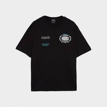 Tricou pentru bărbați HOODRICH TRICOU NOIR- OVERSIZED TRICOU