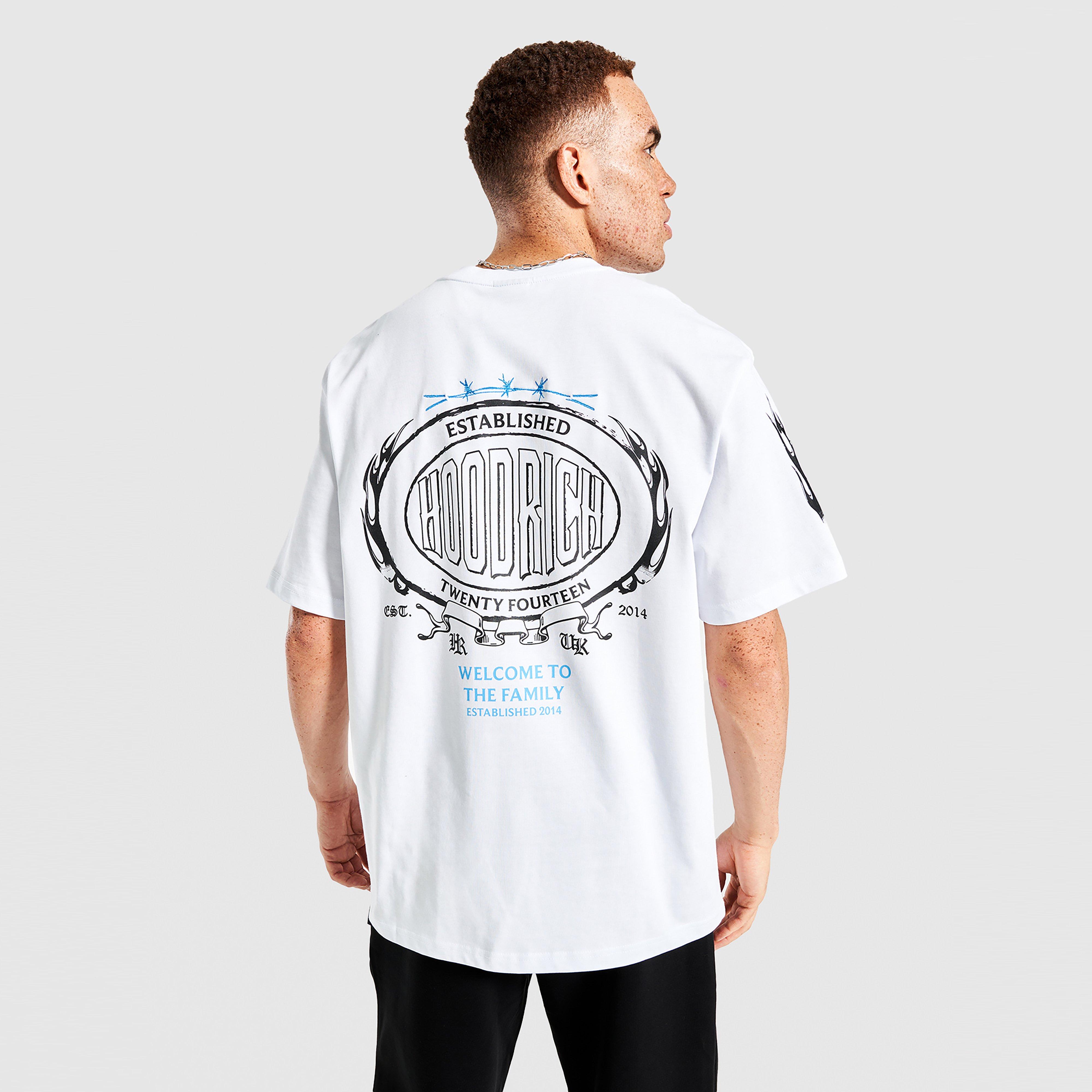 Koszulka, t-shirt męski HOODRICH T-SHIRT NOIR- OVERSIZED