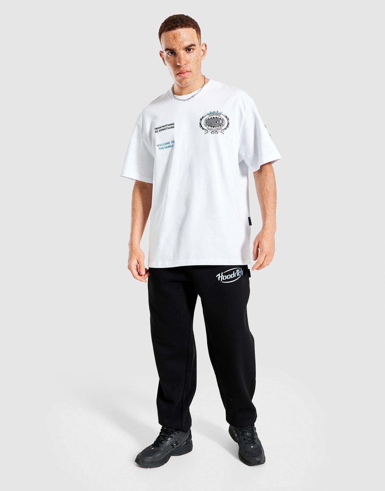 Hoodrich Tričko Noir- Oversized