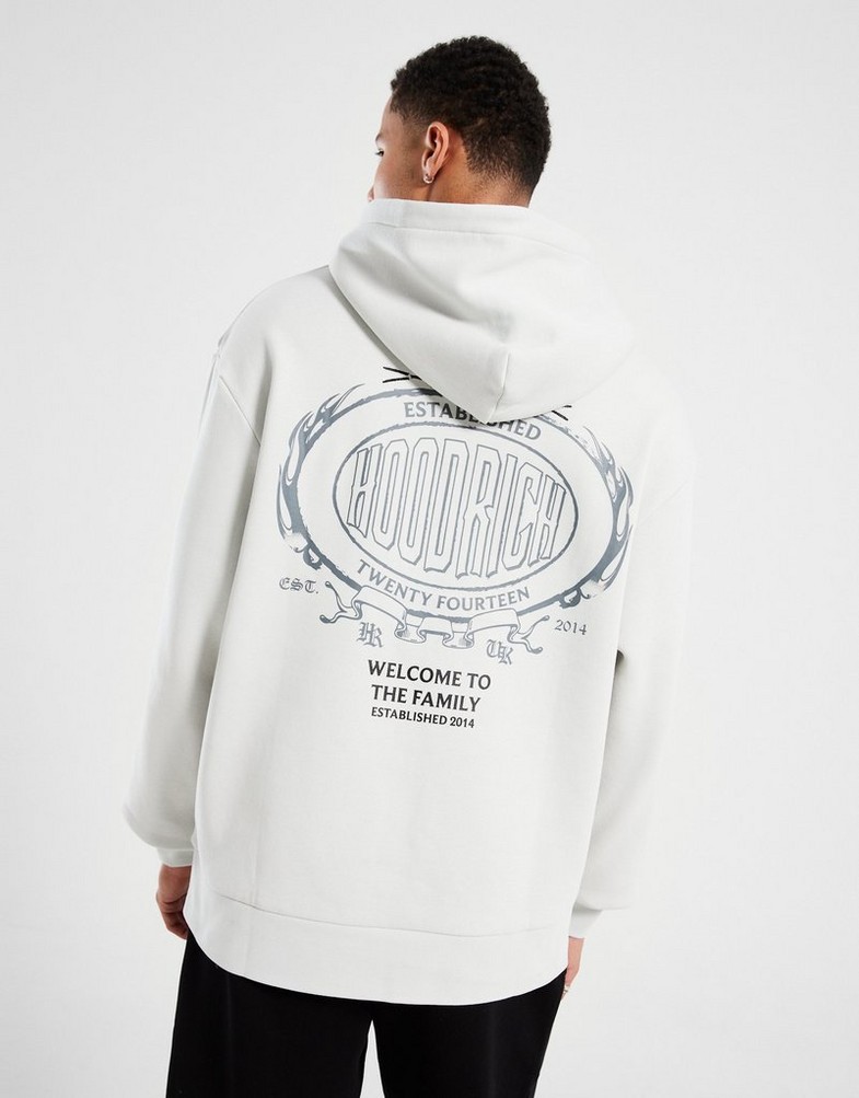 Bluza męska HOODRICH BLUZA Z KAPTUREM NOIR HR02250010 Szary