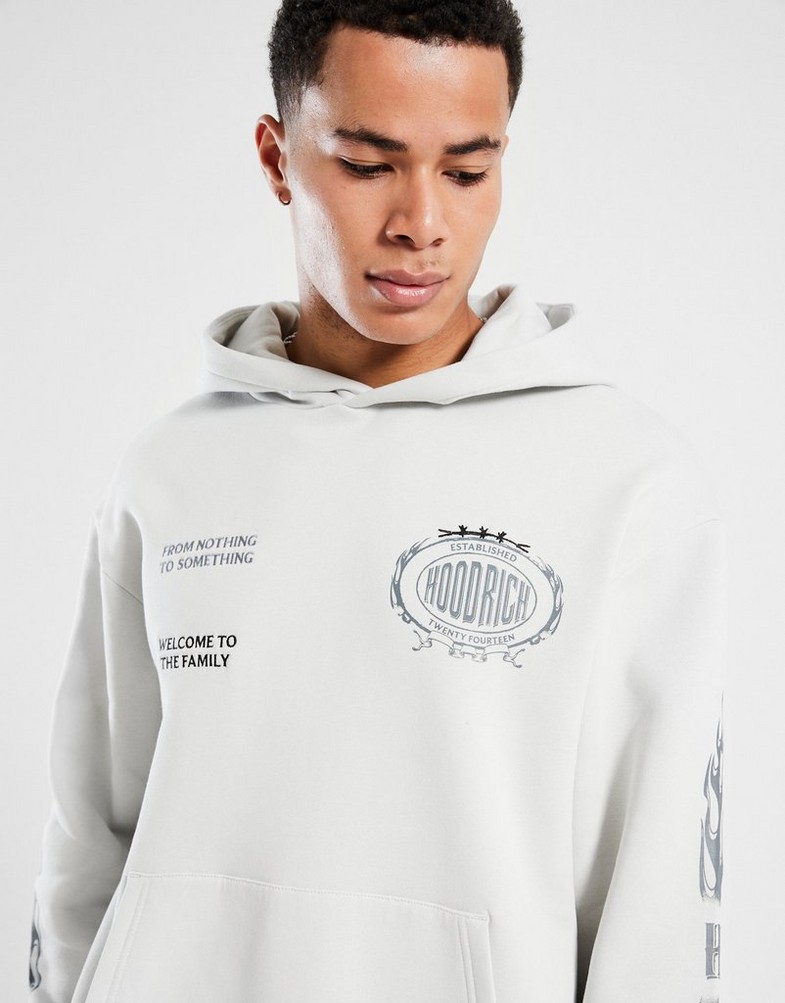 Bluza męska HOODRICH BLUZA Z KAPTUREM NOIR HR02250010 Szary