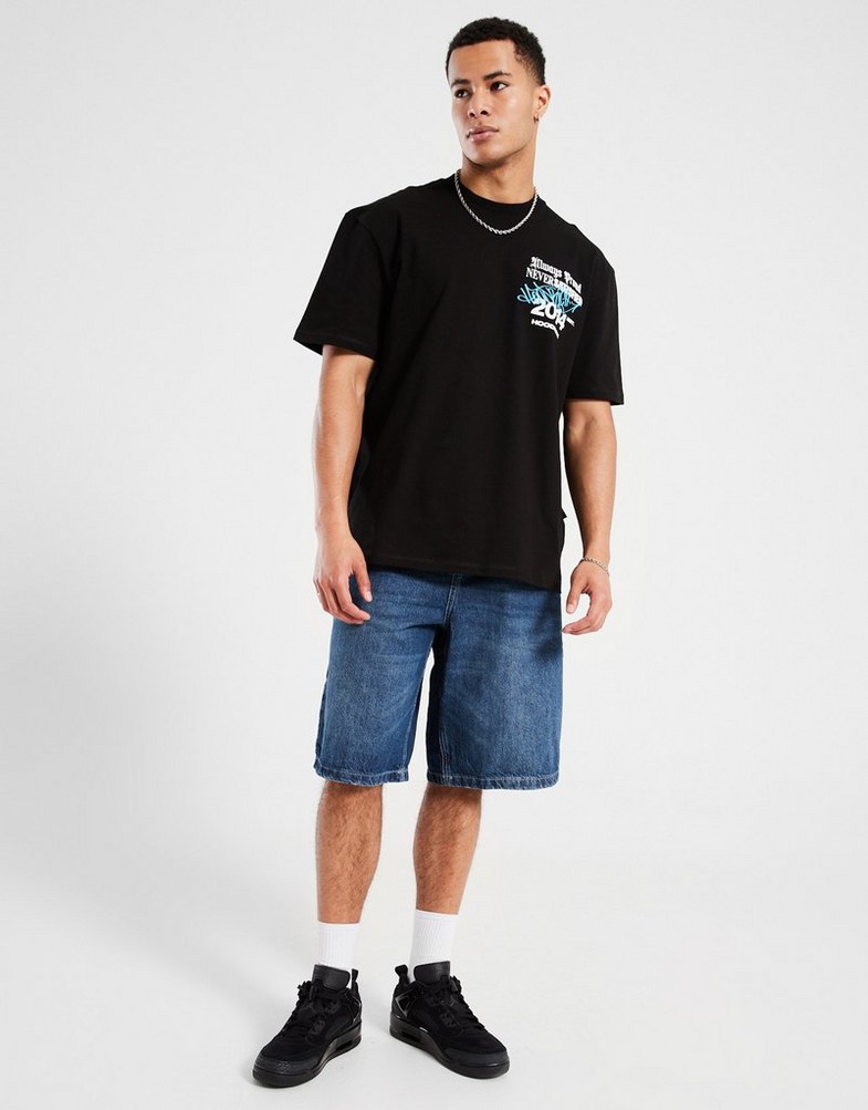 Tricou pentru bărbați HOODRICH TRICOU STAMP TAG HR02250023 Negru