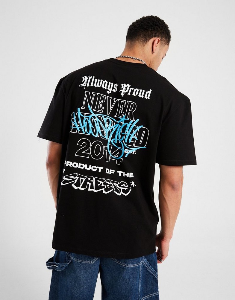 Tricou pentru bărbați HOODRICH TRICOU STAMP TAG HR02250023 Negru