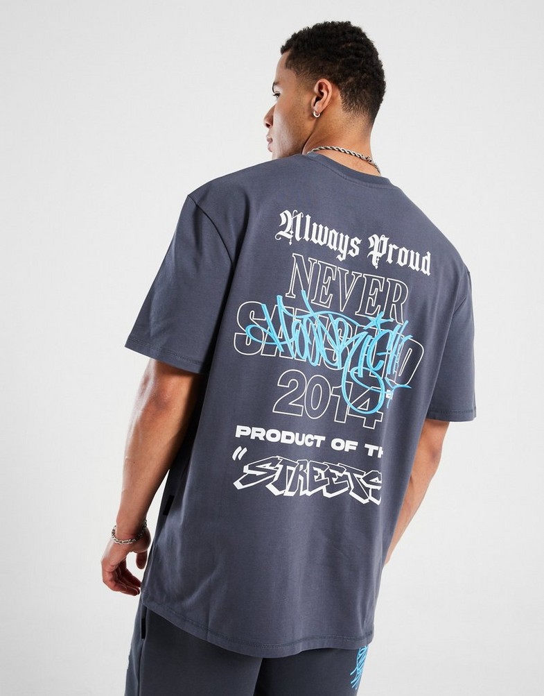 Tricou pentru bărbați HOODRICH TRICOU STAMP TAG HR02250031 Albastru