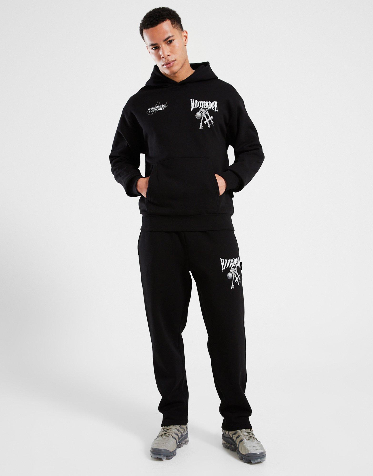 Pánska mikina HOODRICH MIKINA S KAPUCŇOU RITE HR02250046 Čierna