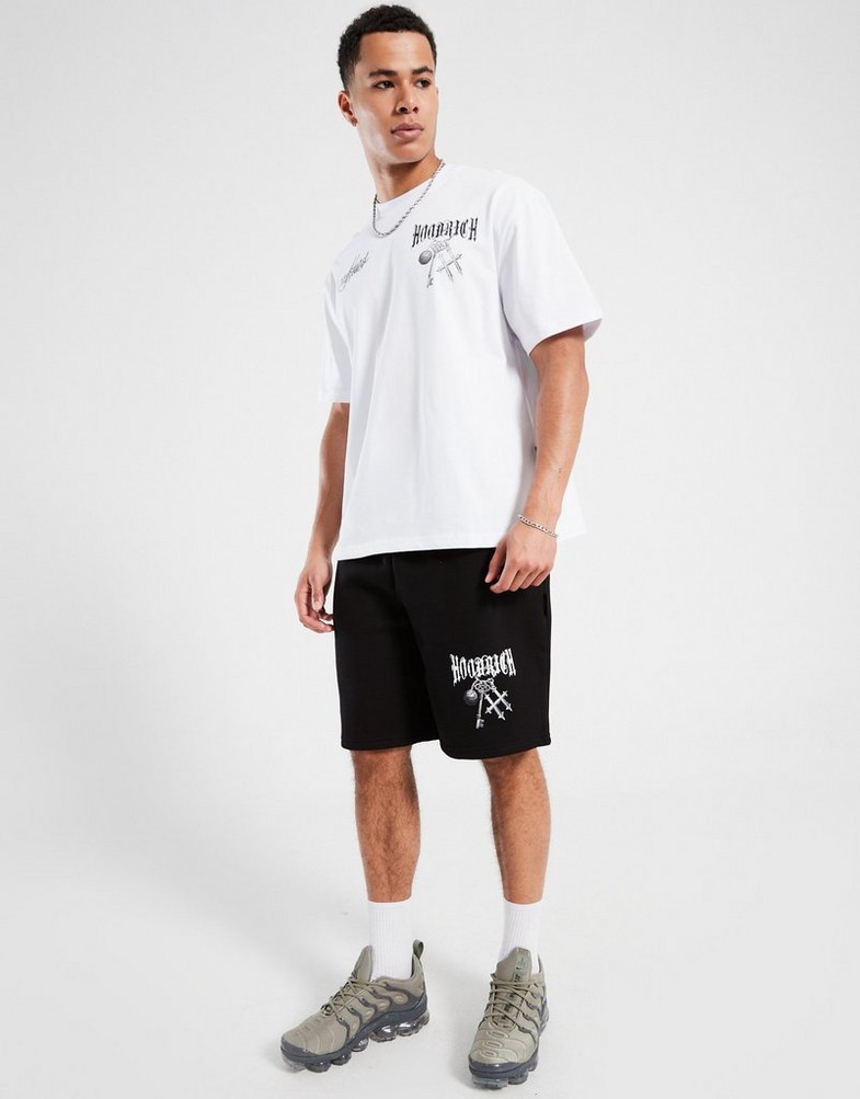Tricou pentru bărbați HOODRICH TRICOU RITE HR02250050 Alb