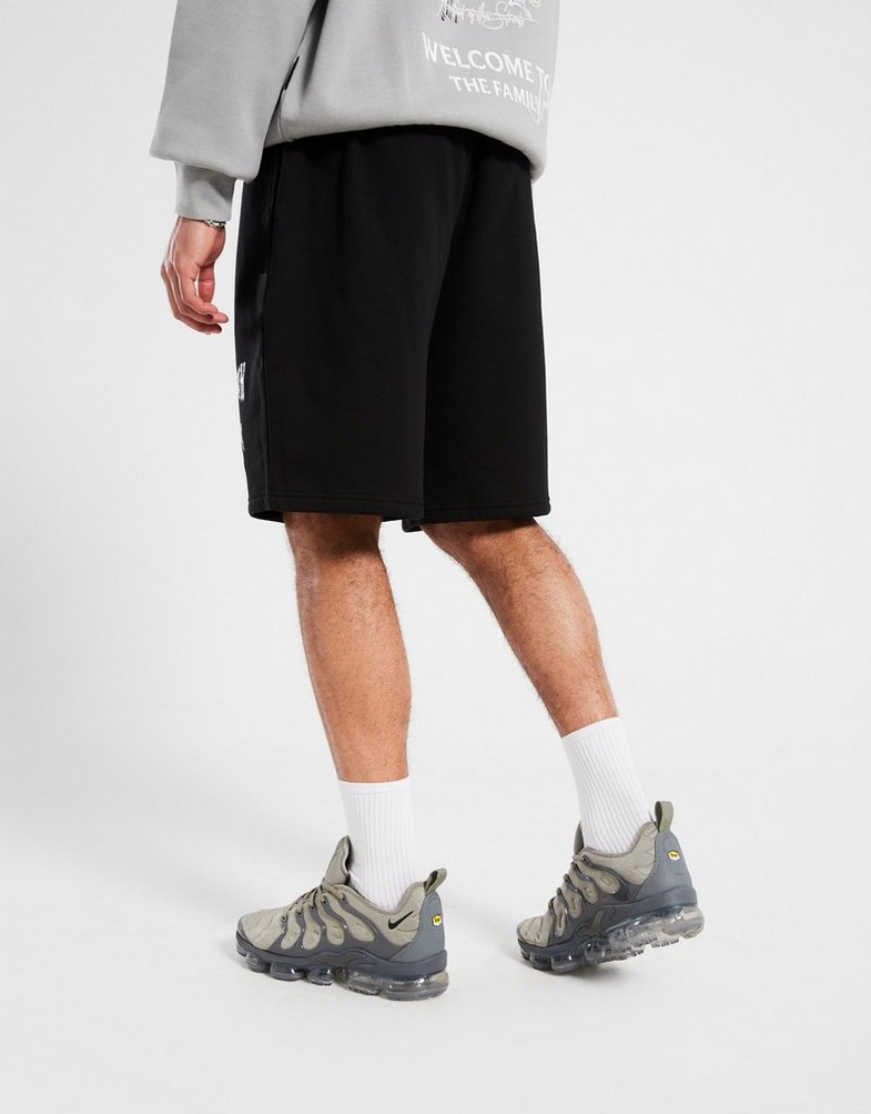 Pantaloni scurți pentru bărbați HOODRICH PANTALONI SCURȚI RITE HR02250051 Negru