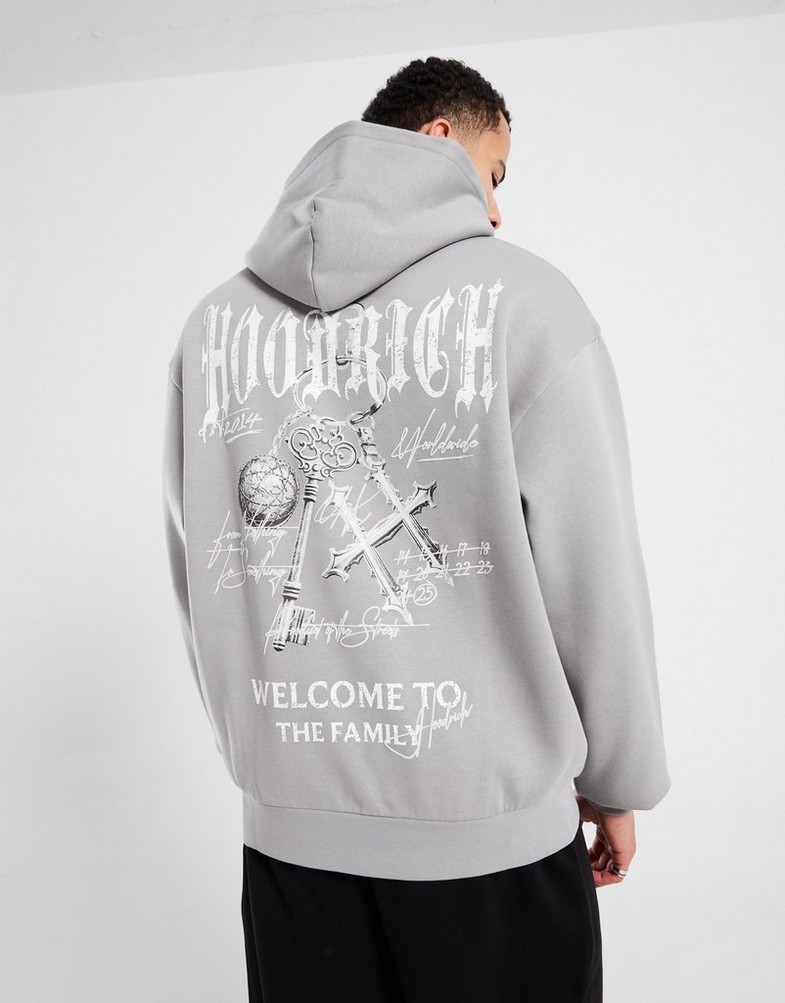 Bluza męska HOODRICH BLUZA Z KAPTUREM RITE HR02250055 Szary