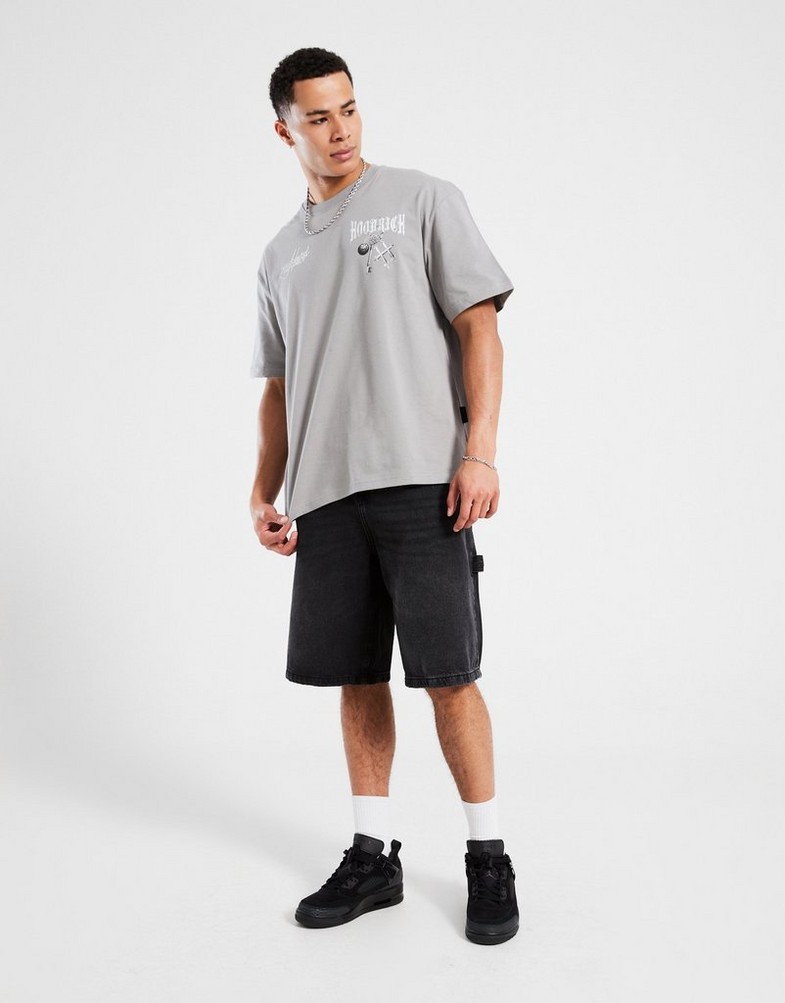 Tricou pentru bărbați HOODRICH TRICOU RITE HR02250058 Gri