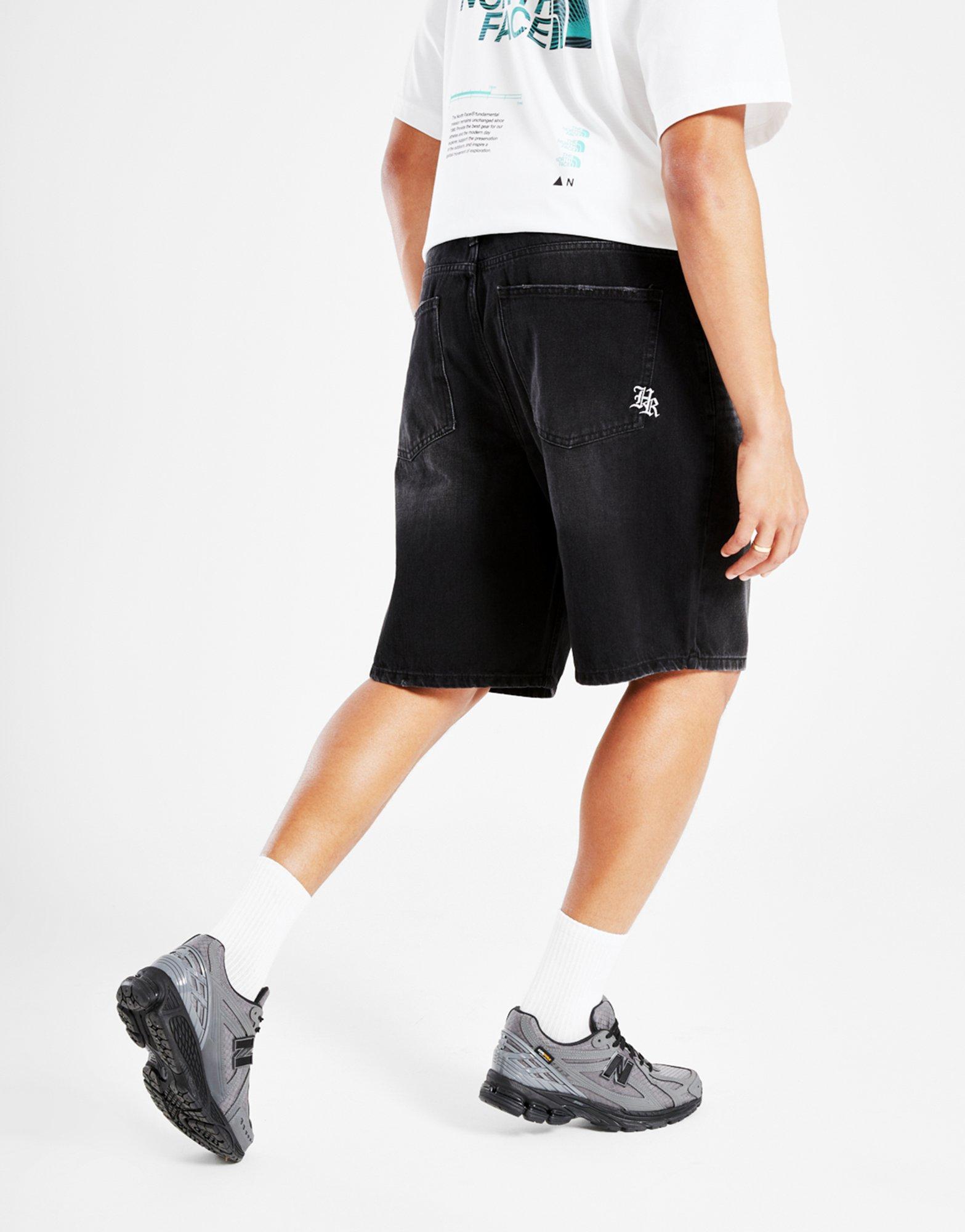 Krótkie spodenki, szorty męskie HOODRICH SZORTY RITUAL HR02250098 Czarny