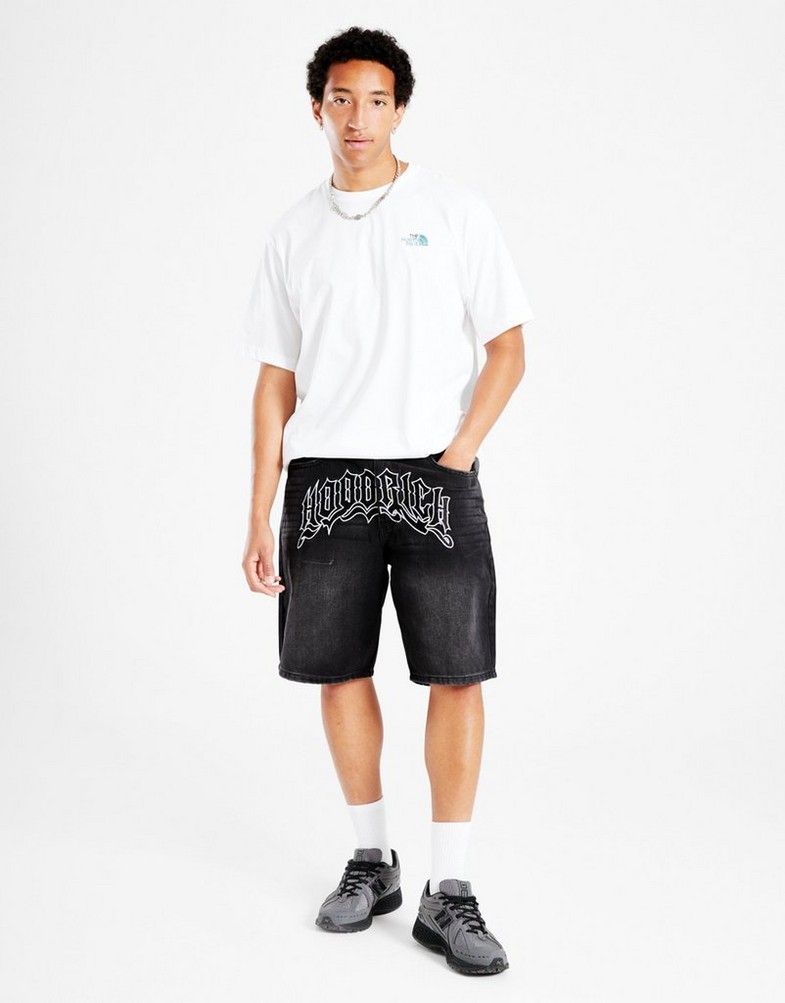 Pantaloni scurți pentru bărbați HOODRICH PANTALONI SCURȚI RITUAL HR02250098 Negru