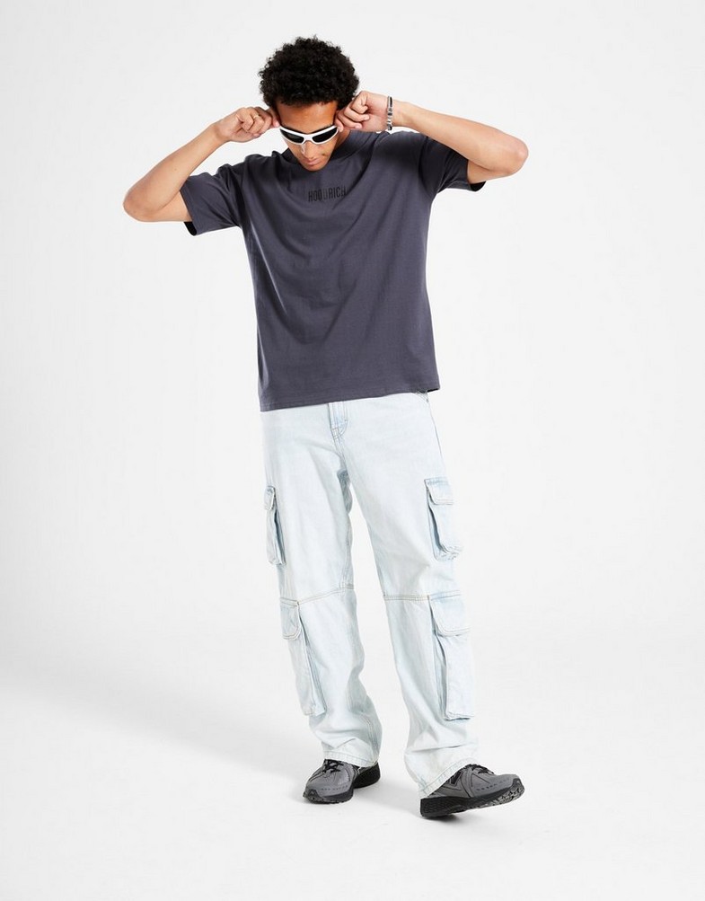 Tricou pentru bărbați HOODRICH TRICOU SMALL LOG HR02250185 Albastru