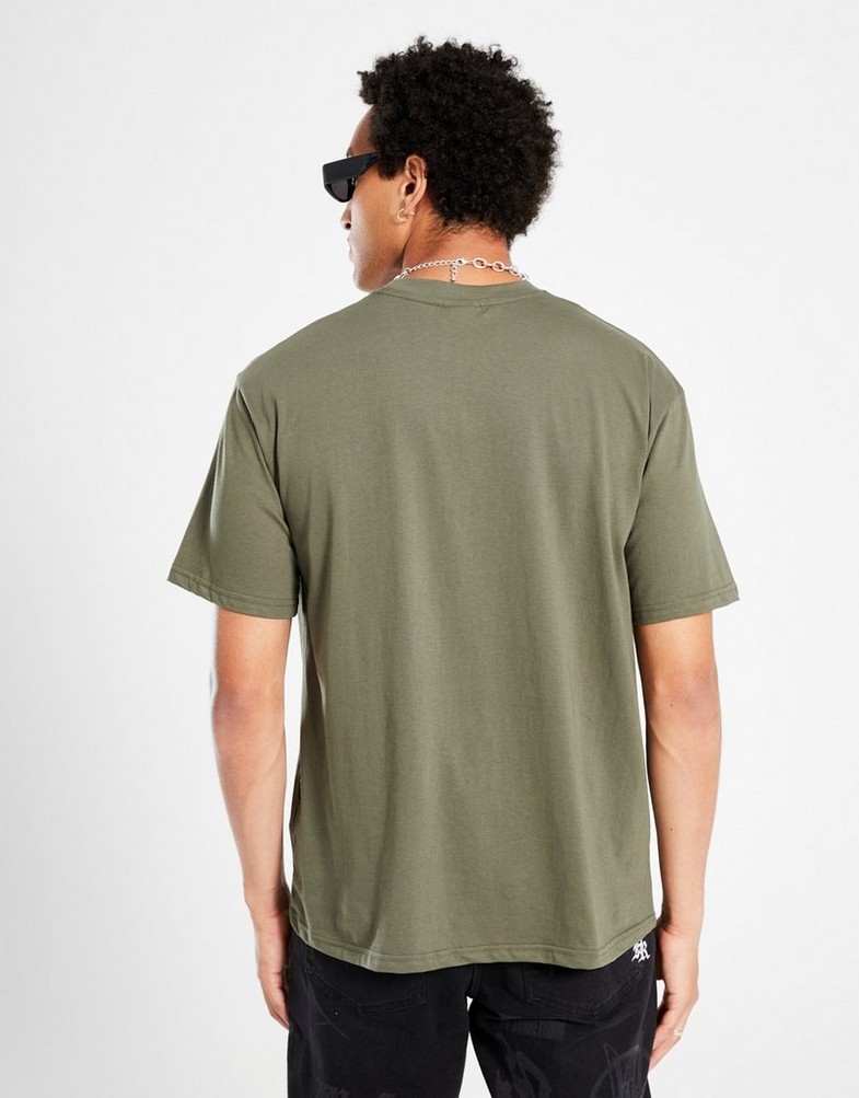 Tricou pentru bărbați HOODRICH TRICOU SMALL LOG HR02250186 Verde