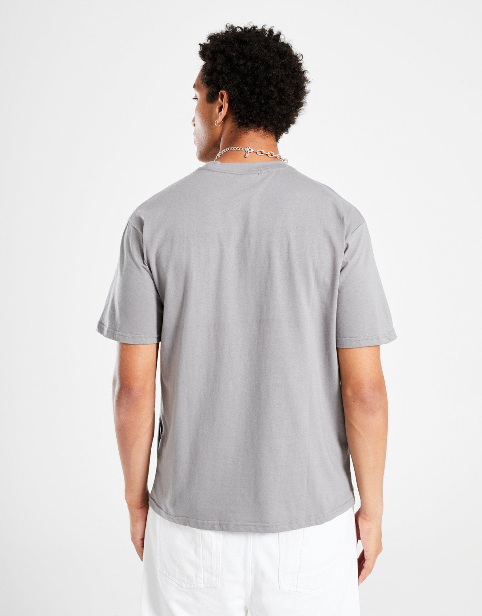 Koszulka, t-shirt męski HOODRICH T-SHIRT SMALL LOG HR02250187 Szary