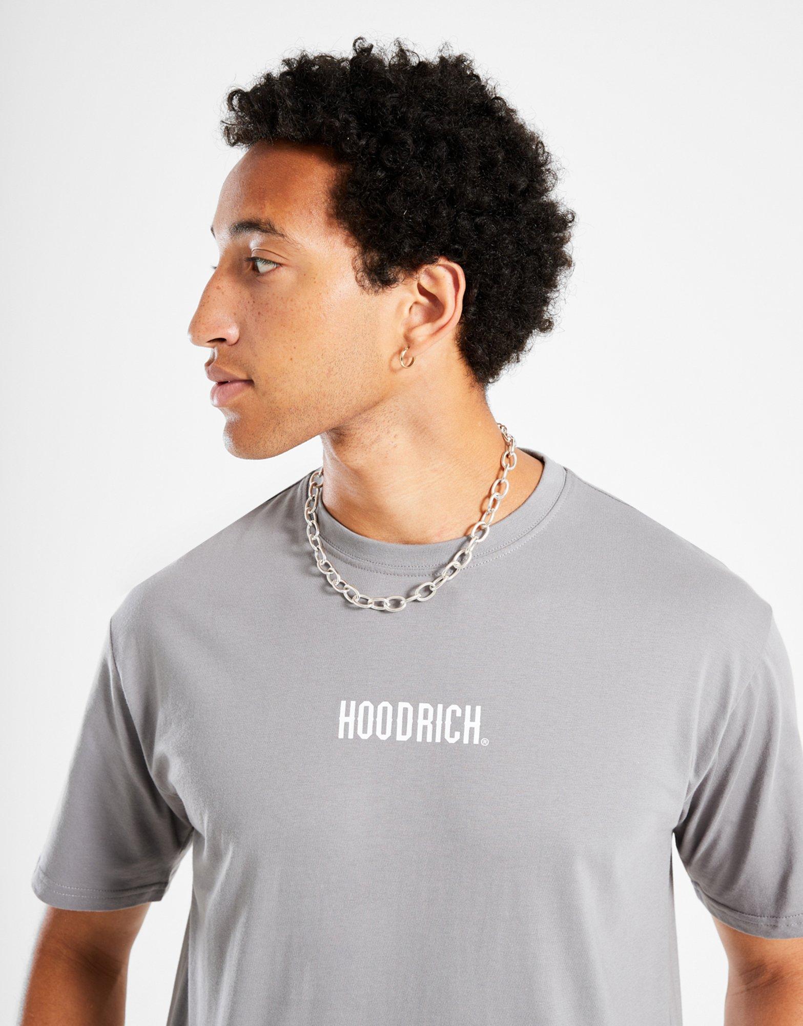 Koszulka, t-shirt męski HOODRICH T-SHIRT SMALL LOG HR02250187 Szary