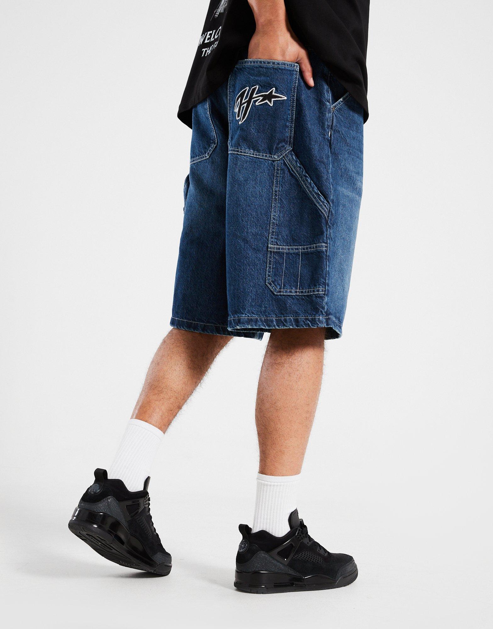 Krótkie spodenki, szorty męskie HOODRICH SZORTY CORE HR02250216 Czarny