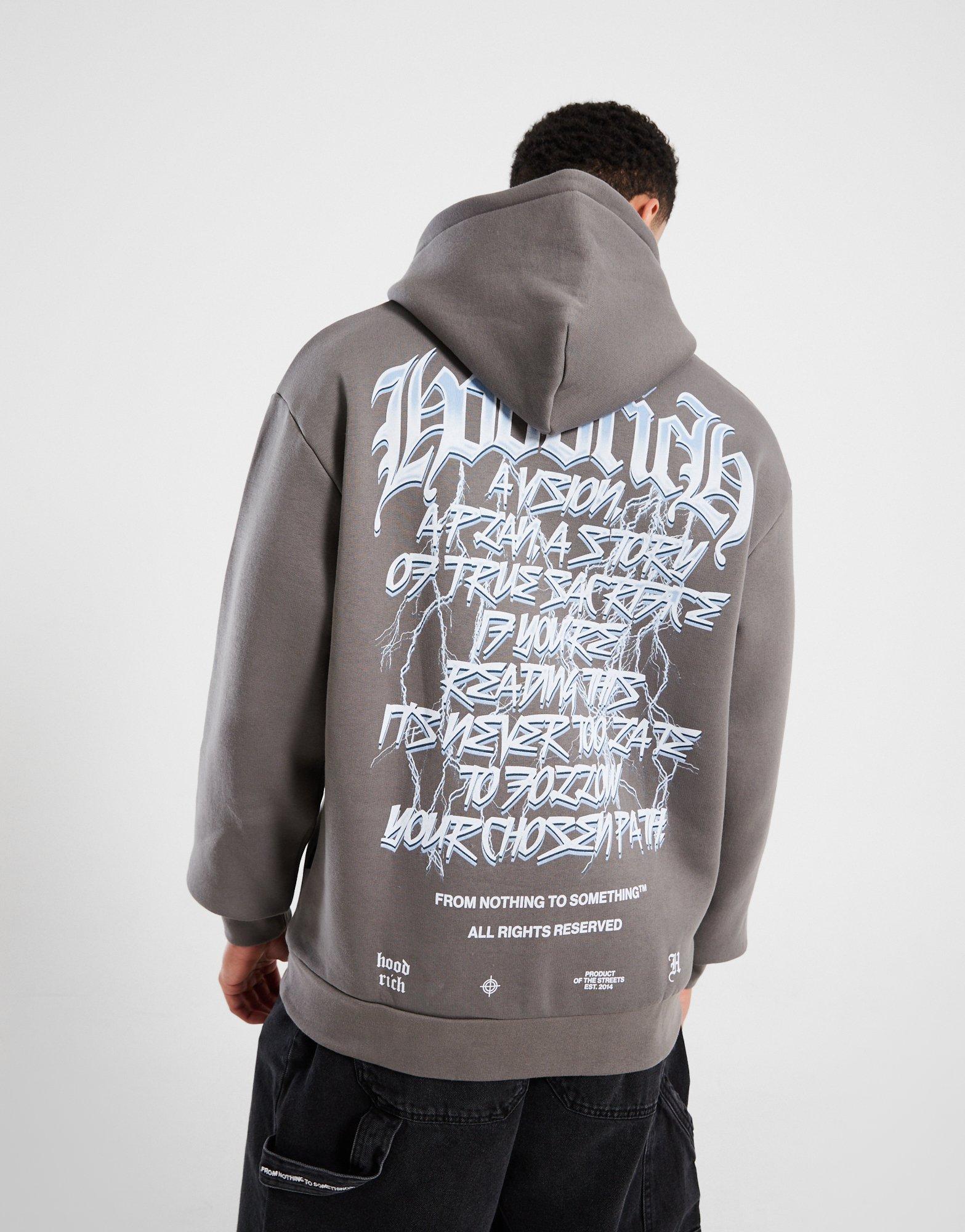 Bluza męska HOODRICH BLUZA Z KAPTUREM TORNADO HR02250220 Szary