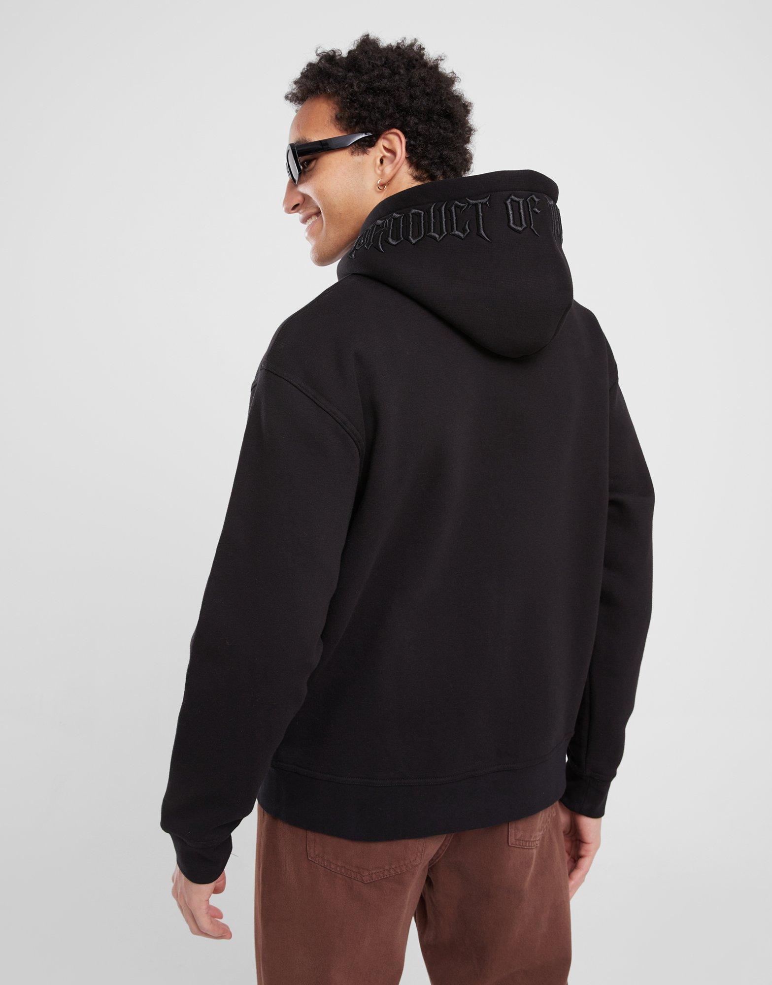 Bluze HOODRICH BLUZĂ CU GLUGĂ RITUAL HD BLACK HR-0324-0436 • Negru