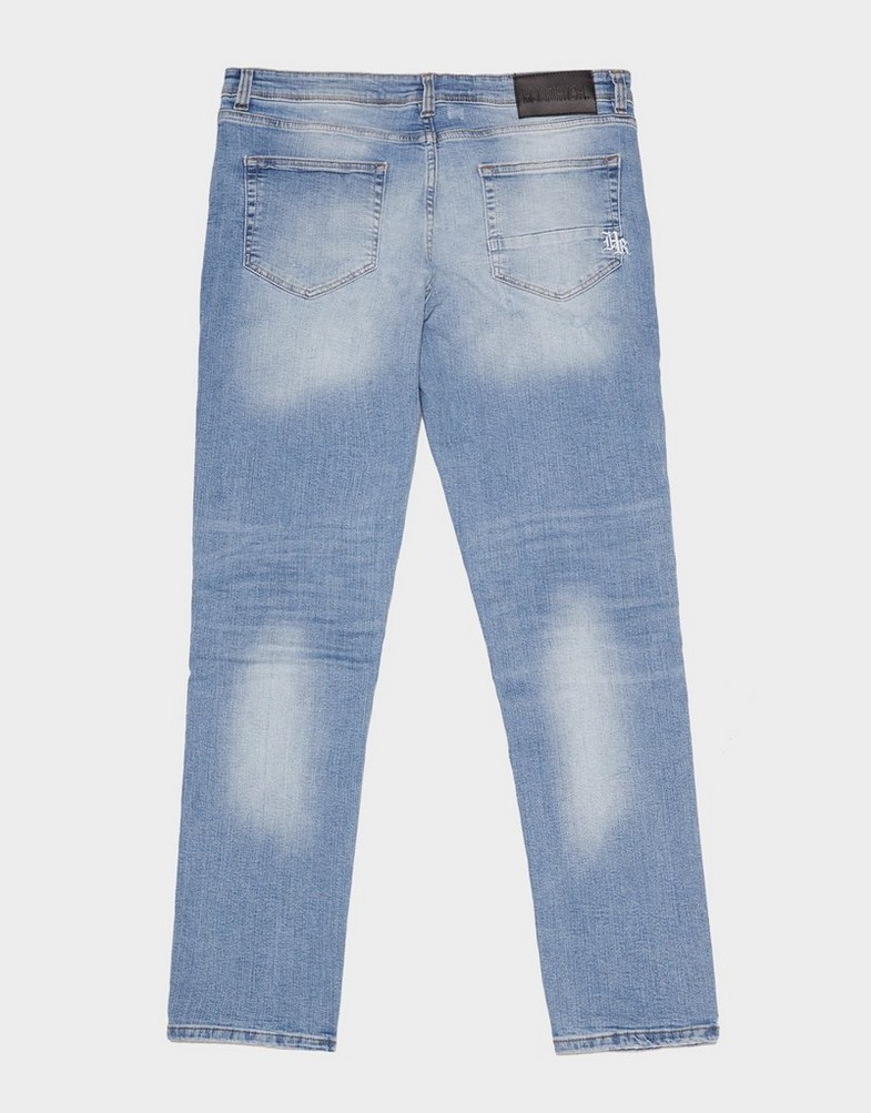 Blugi pentru bărbați HOODRICH PANTALONI  TITAN JEAN BLU