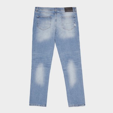 Blugi pentru bărbați HOODRICH PANTALONI  TITAN JEAN BLU