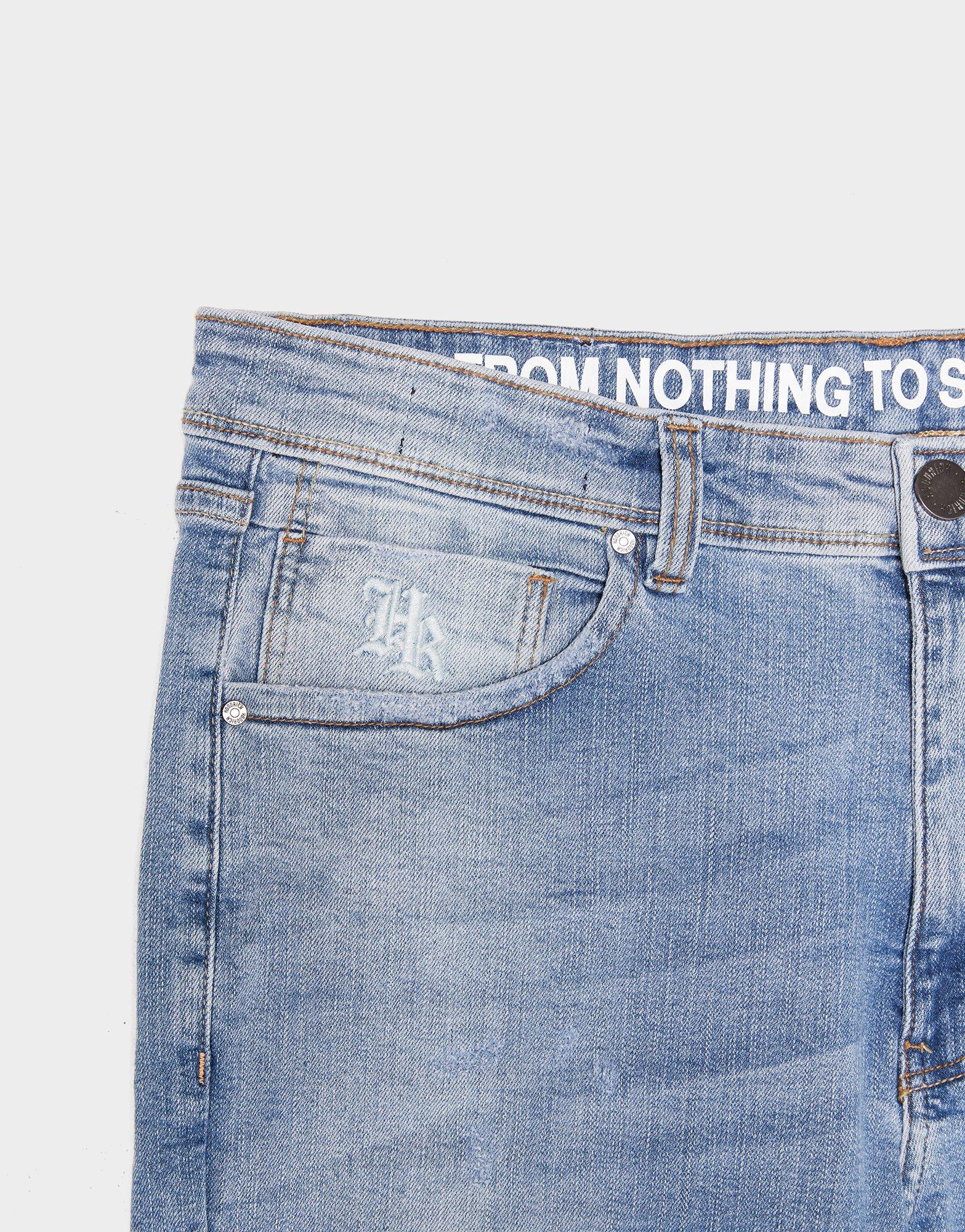 Férfi farmernadrág HOODRICH NADRÁG TITAN JEAN BLU HR-0324-0477 Kék