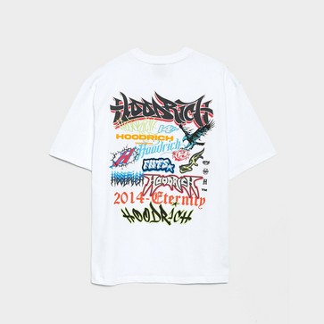 Tricou pentru bărbați HOODRICH TRICOU GRAFF RAVE TEE WHT