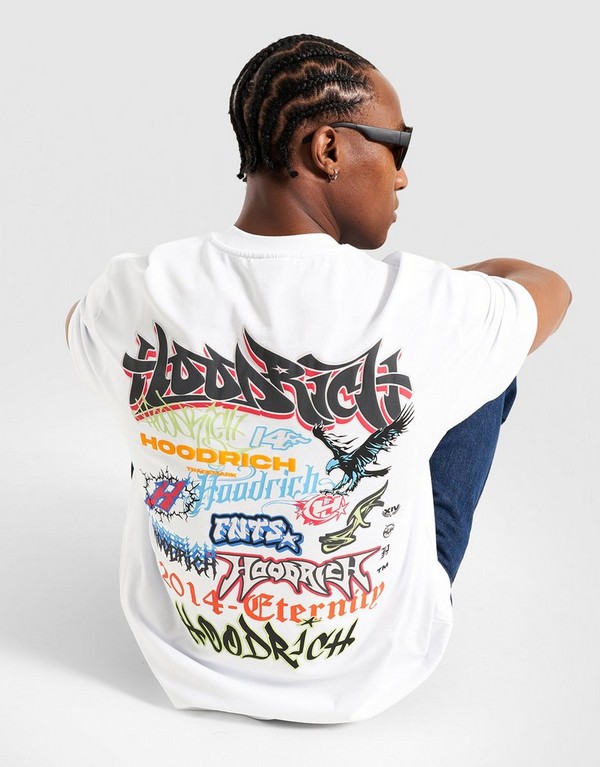 Hoodrich Tričko Graff Rave Tee Wht