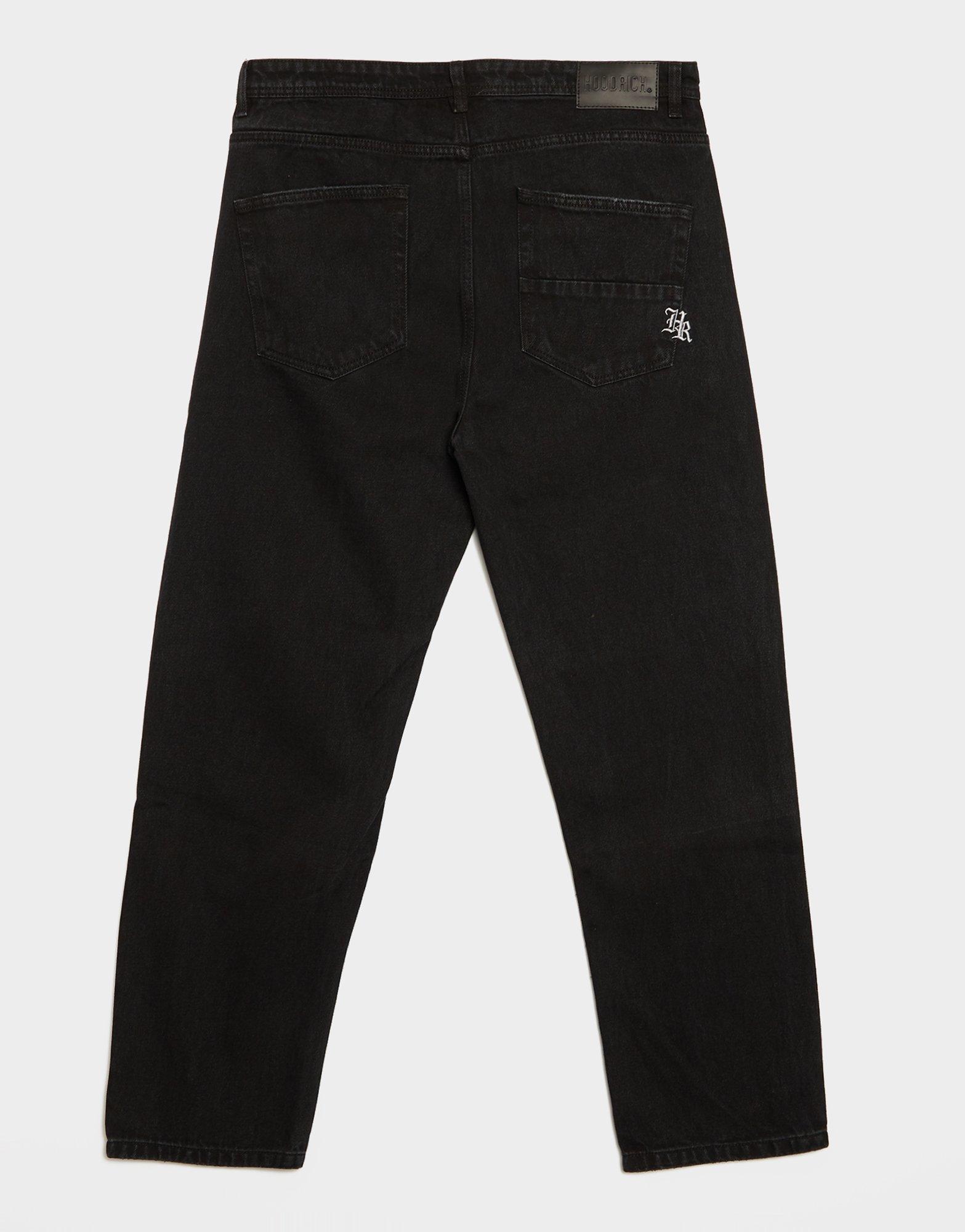 Мъжки дънки HOODRICH ПАНТАЛОНИ GRAFF DENIM JEAN HR04250216 Черен