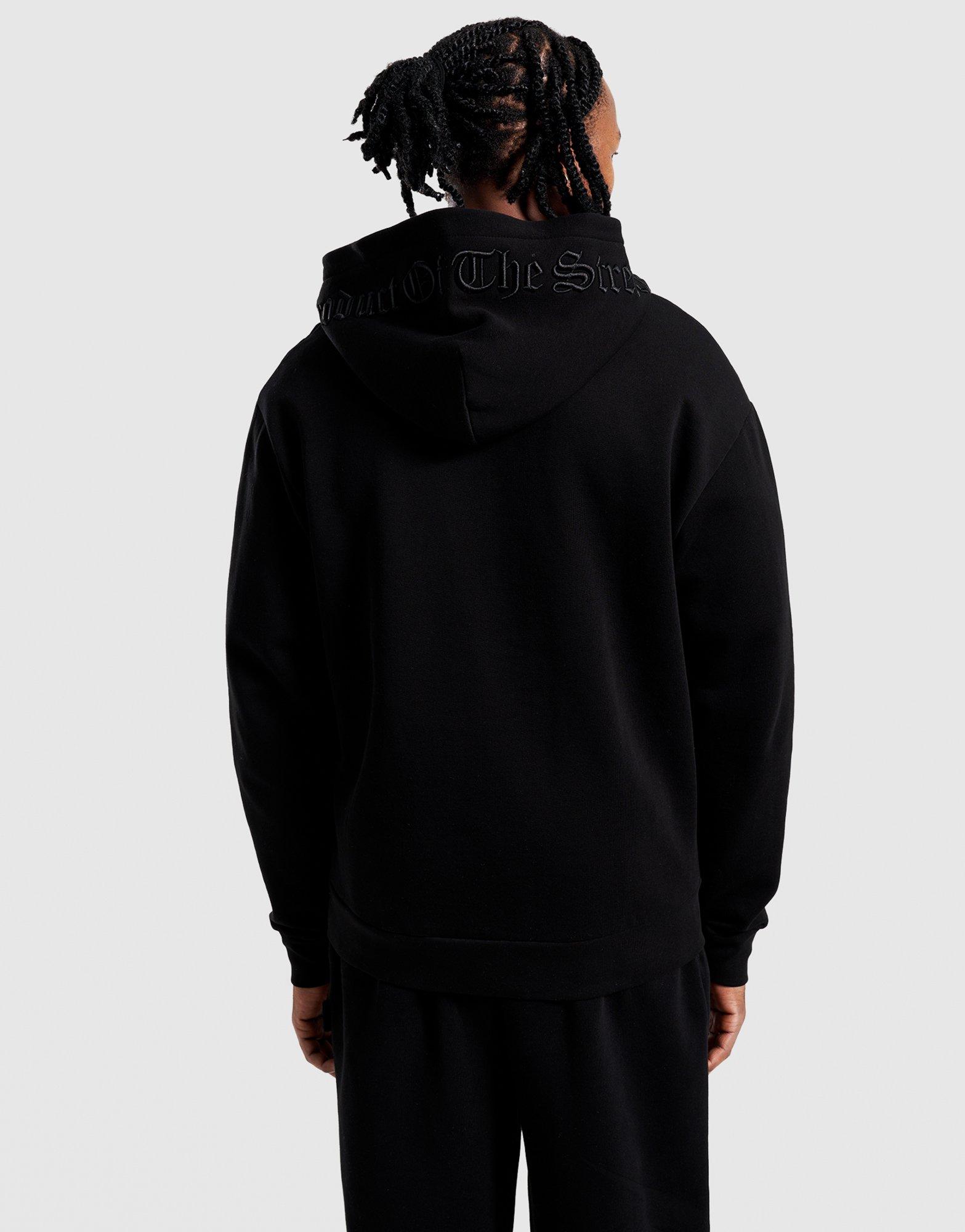 Bluza męska HOODRICH BLUZA ROZPINANA Z KAPTUREM IRON V2 FZ HR04250239 Czarny