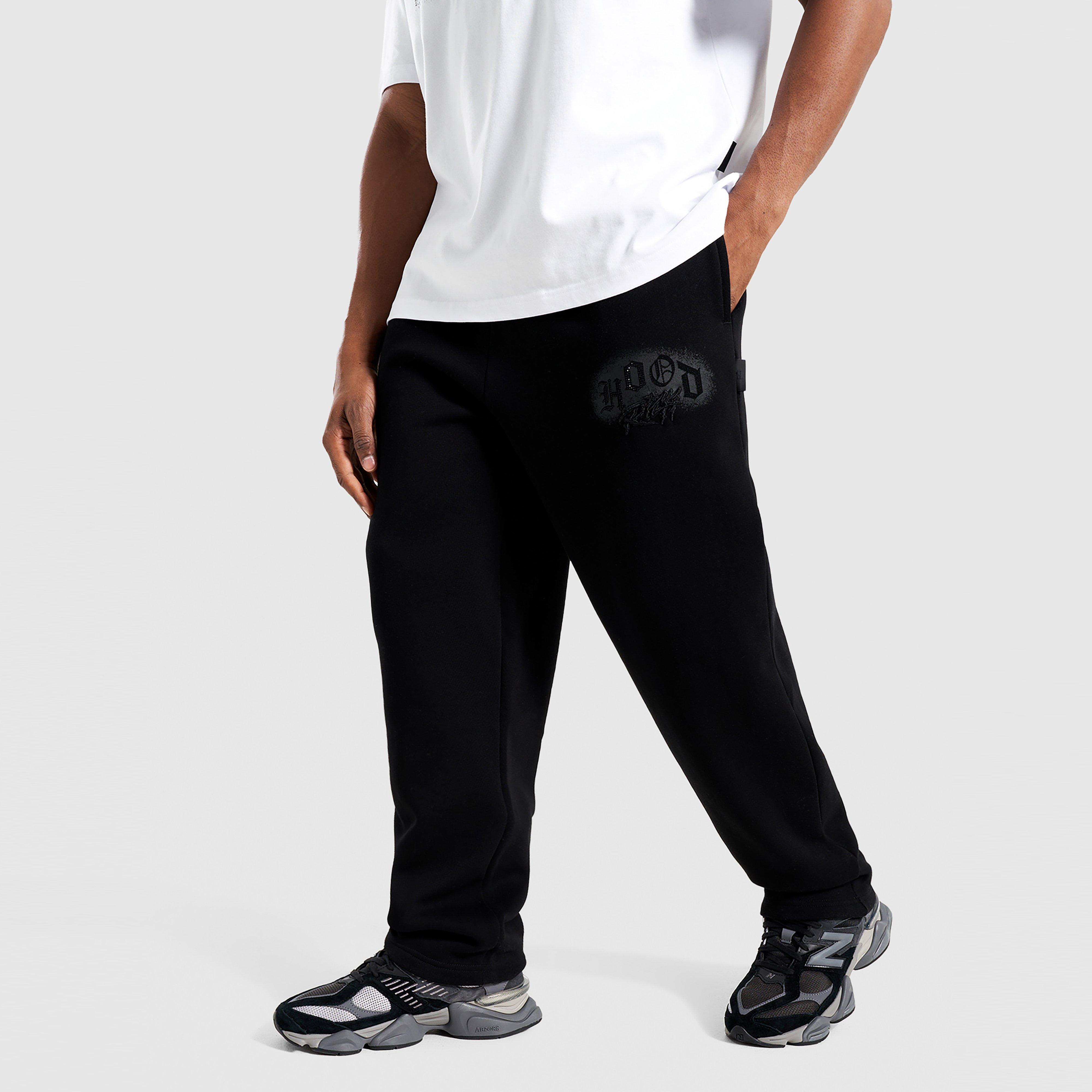 Férfi melegítőnadrág és jogger HOODRICH NADRÁG IRON V2 OH JOG BLK